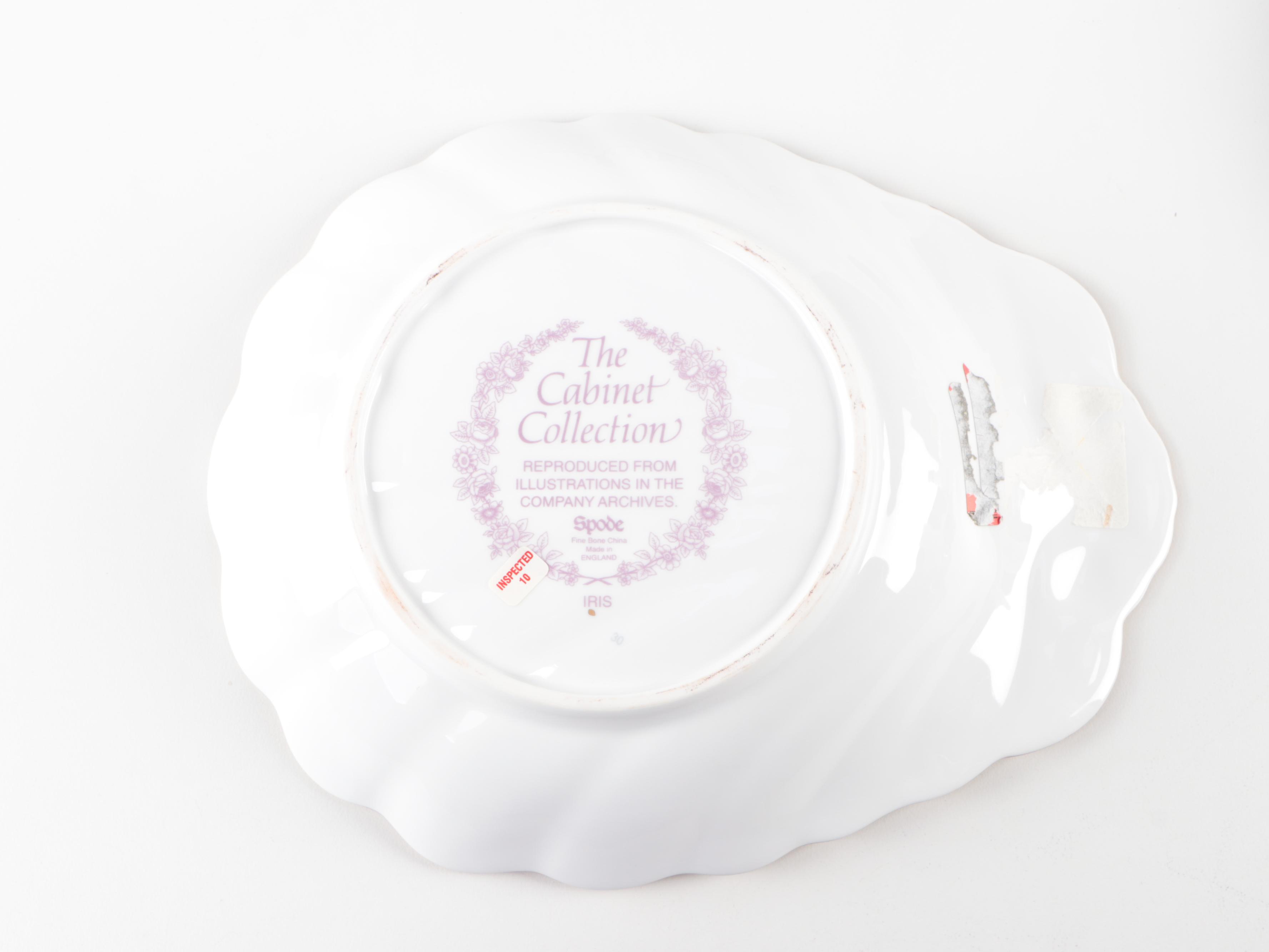 Spode "Stafford Flowers" Bone China Bakeware and Cabinet Collection Tableware