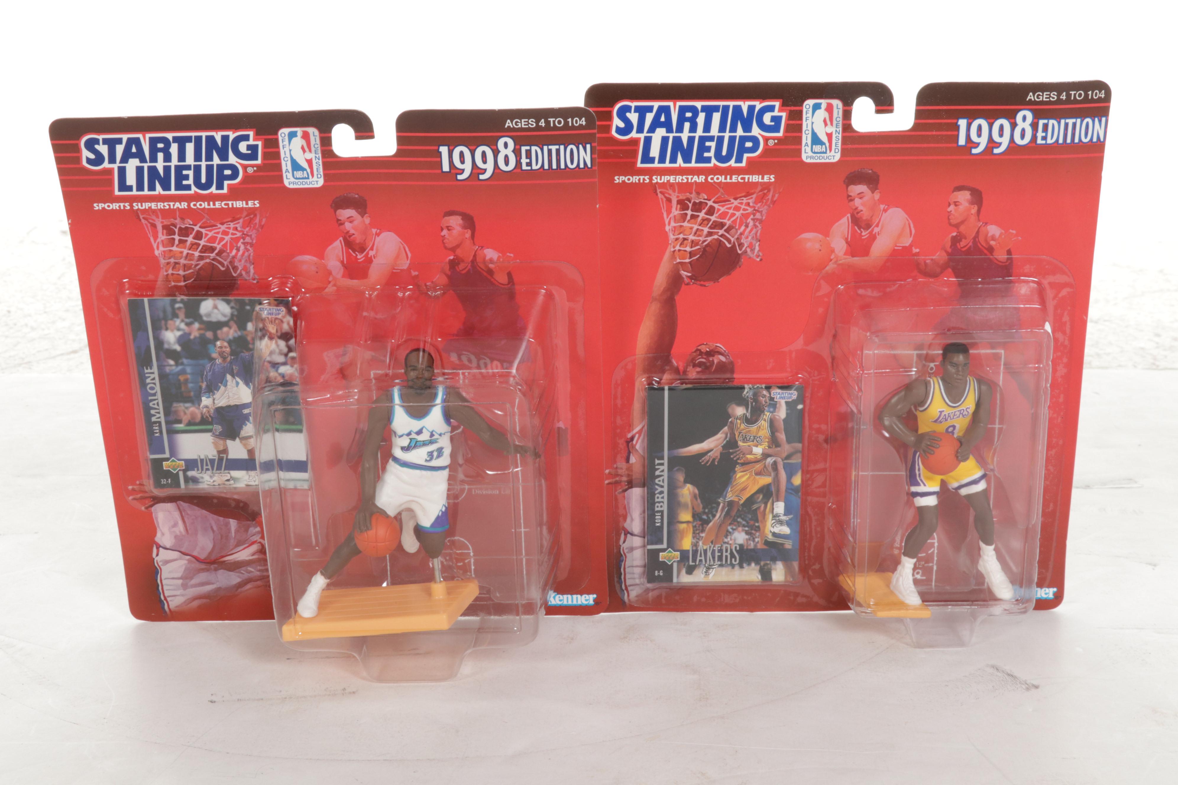 Kenner Starting Lineup Poseable Basketball Figures Featuring 1996 Team U.S.A.