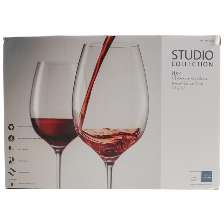 Schott Zwiesel Studio Collection Tritan Crystal Wine Glasses