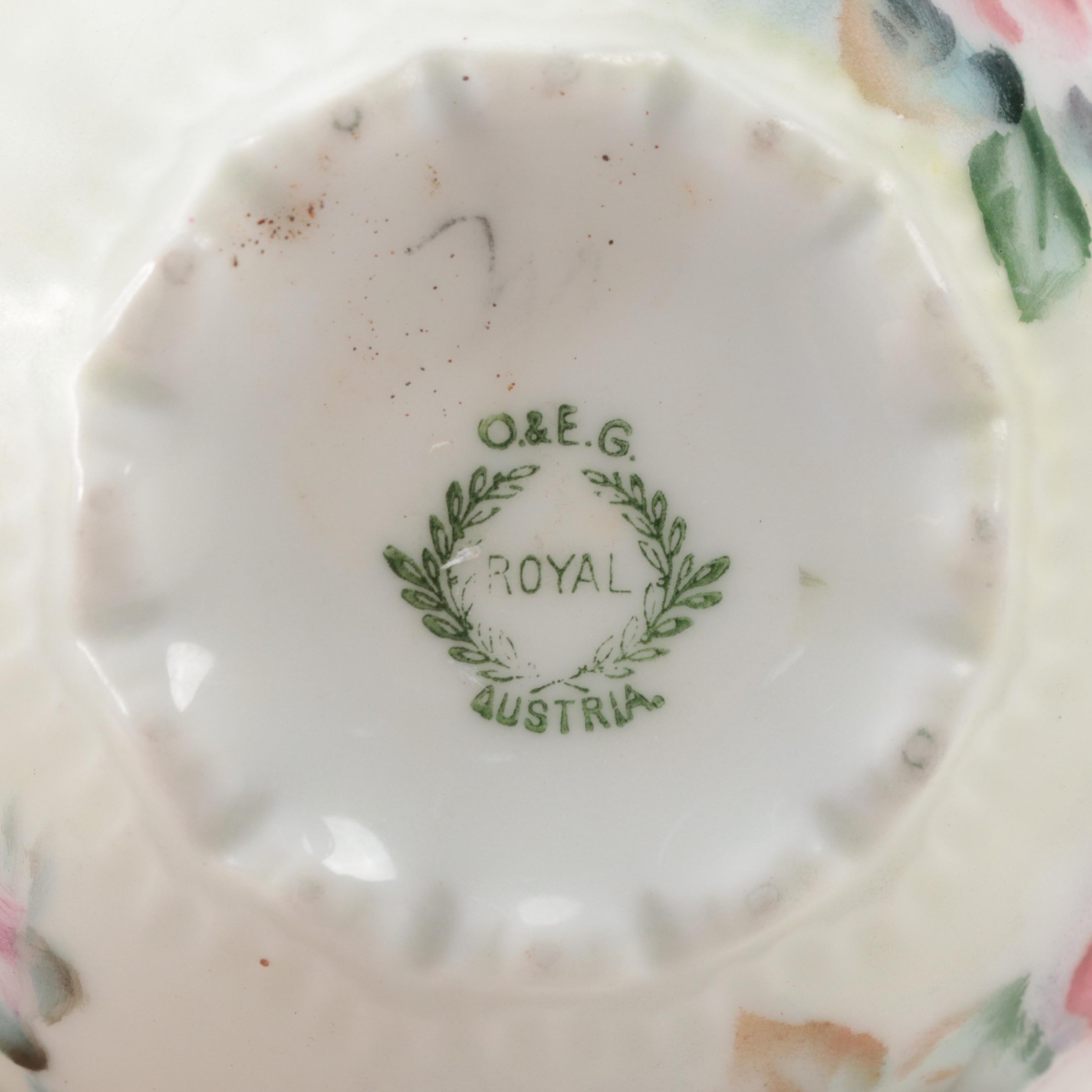 Haviland Limoges and Other Porcelain Tea and Demitasse Cups, 20th Century