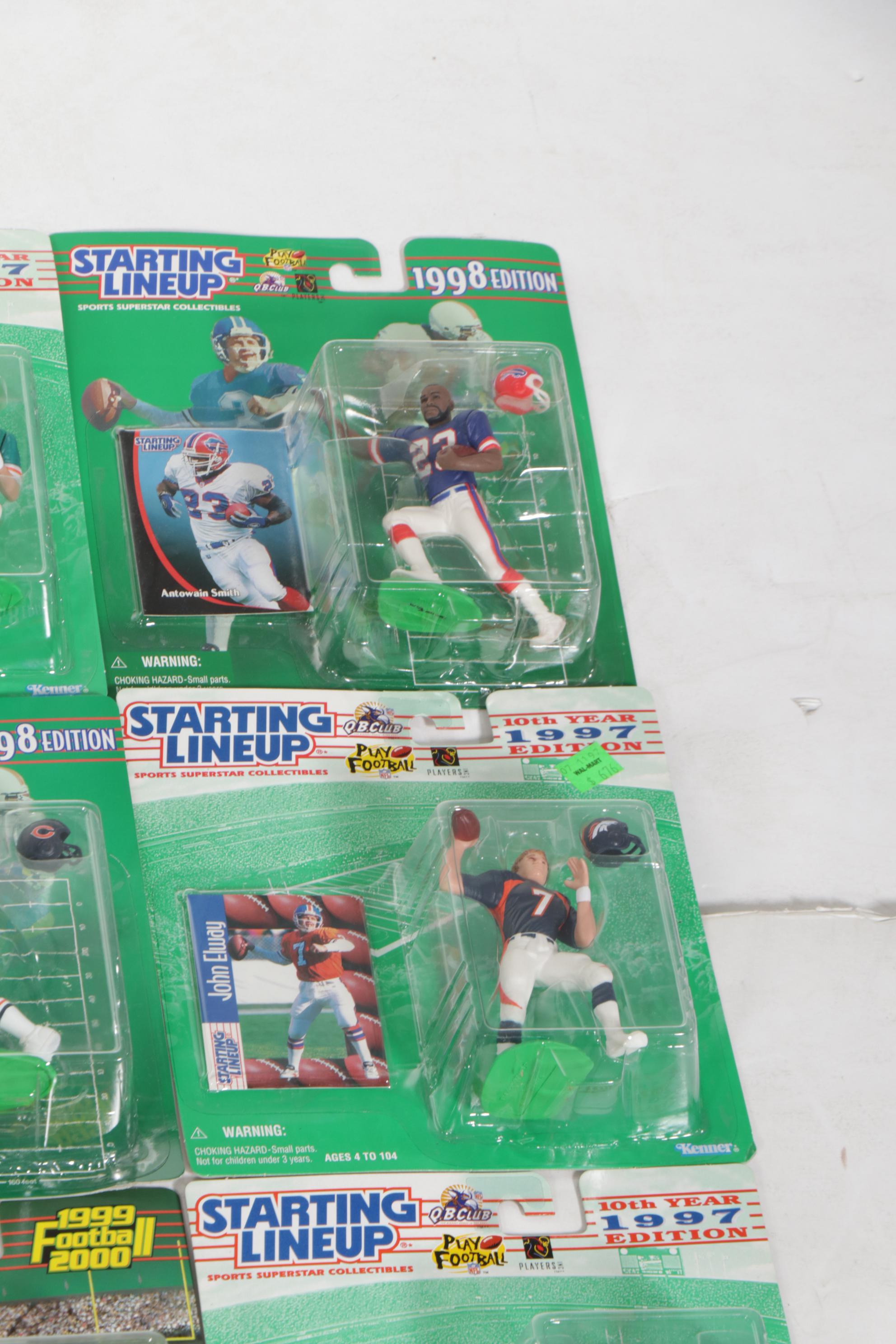 Kenner Starting Lineup Poseable Football Figures, 1994-1999