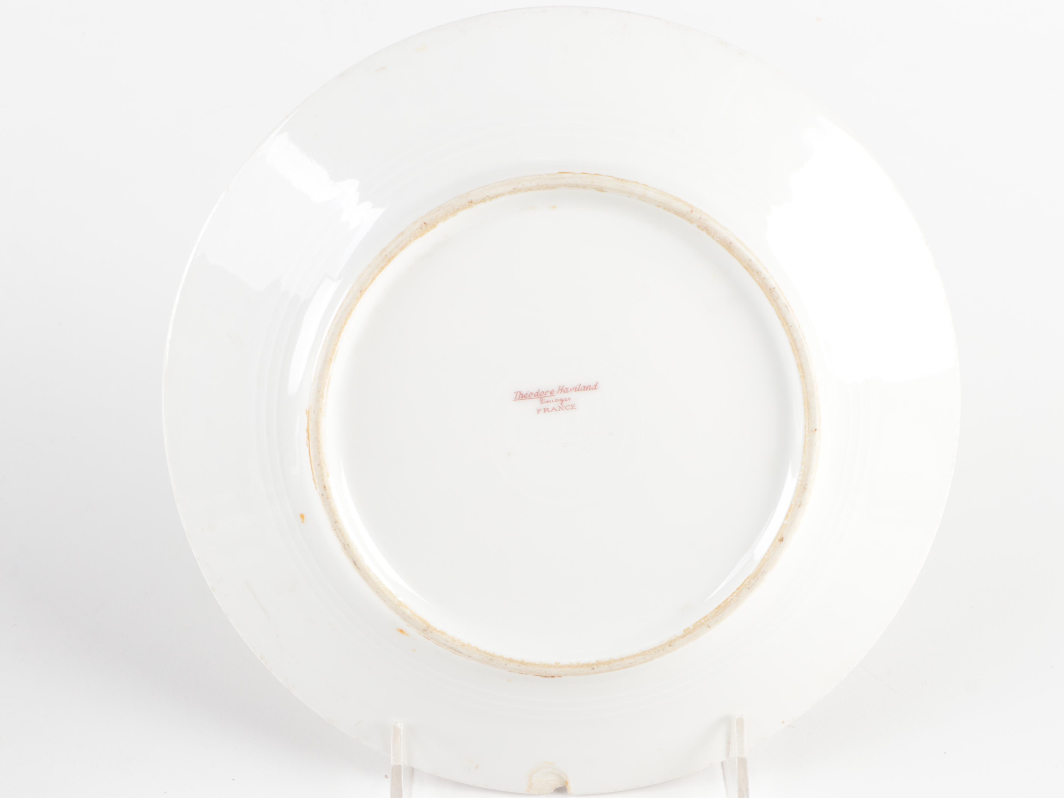 Haviland Floral Scrolled Rim Porcelain Dinnerware and More