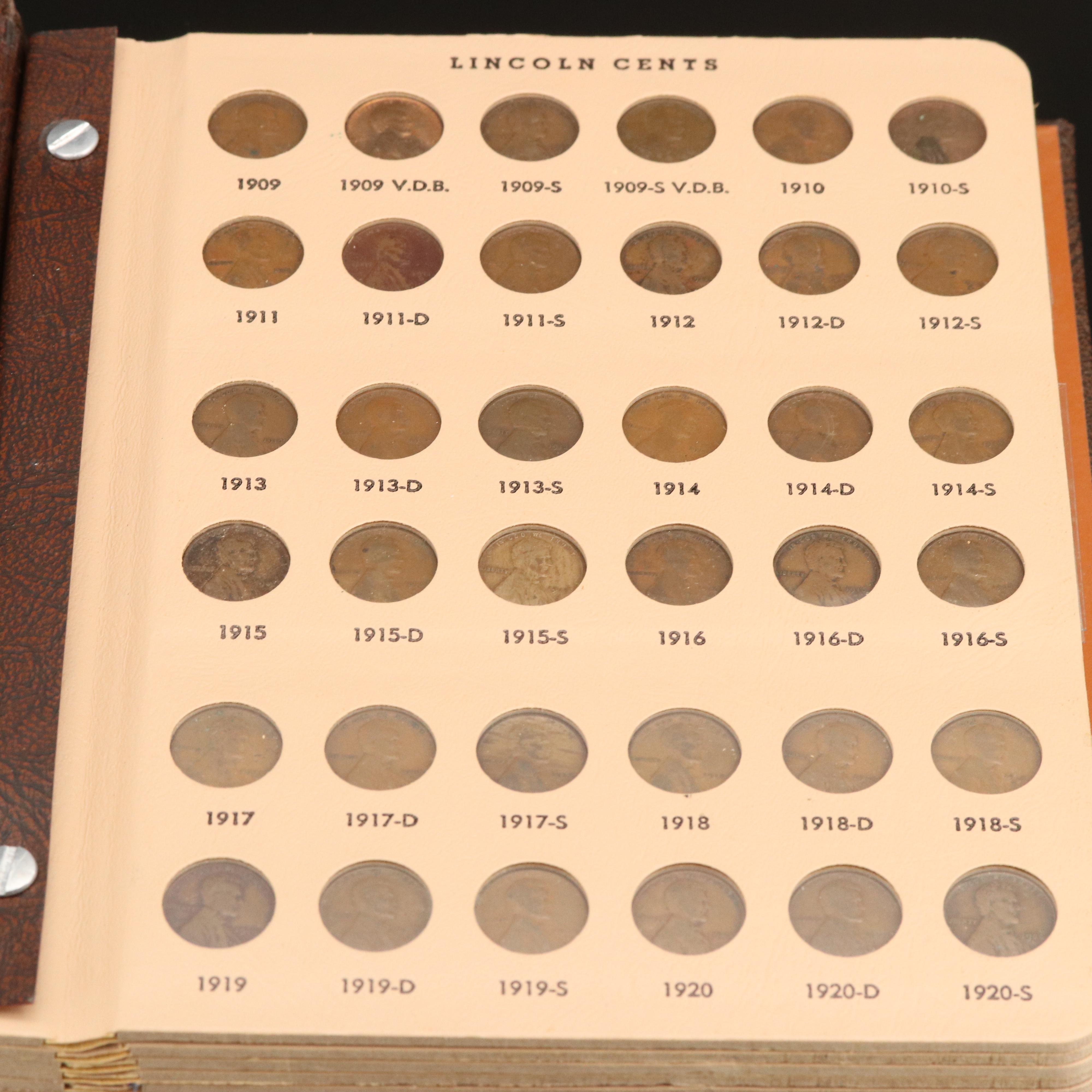 Nearly Complete Lincoln Cents Collection