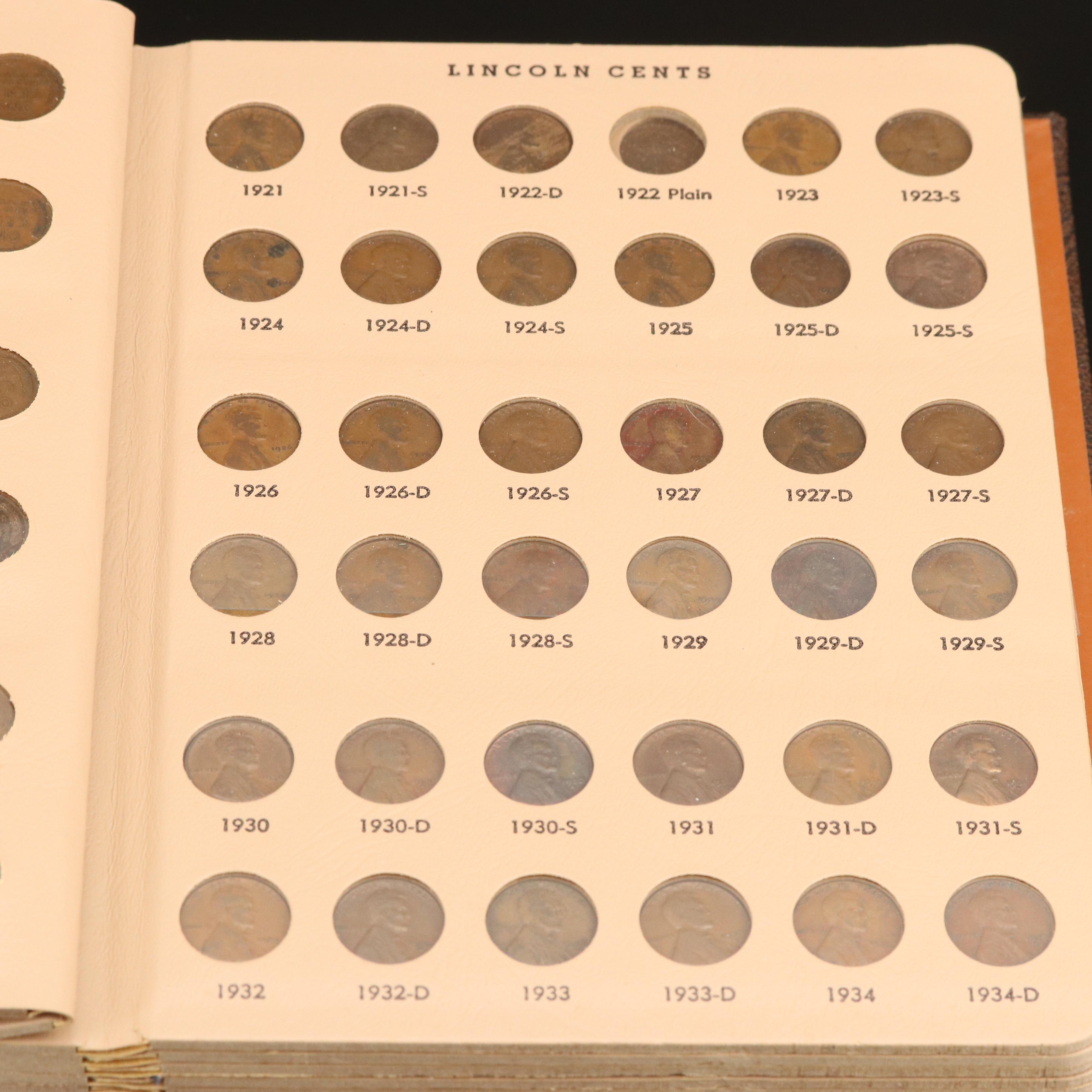 Nearly Complete Lincoln Cents Collection