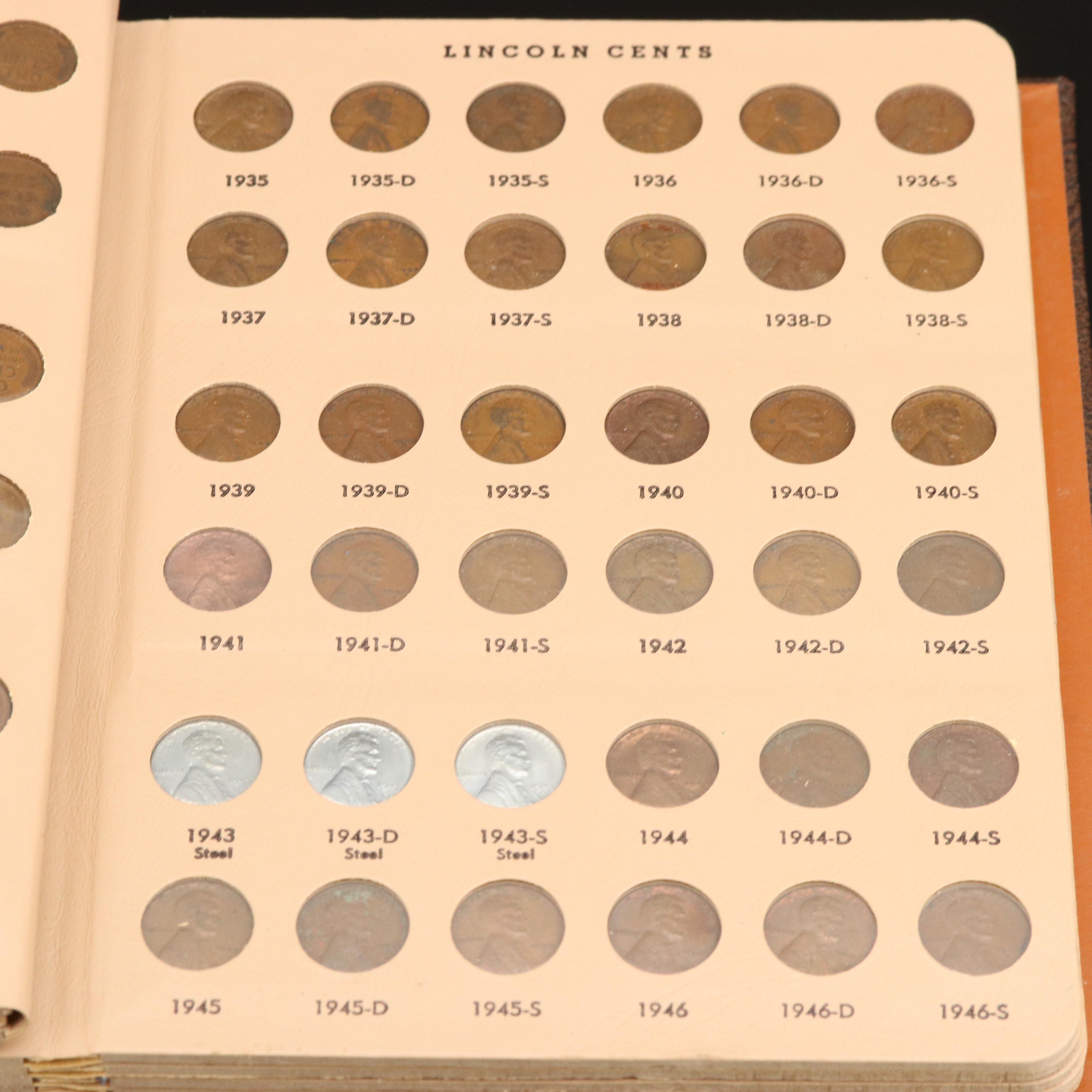 Nearly Complete Lincoln Cents Collection