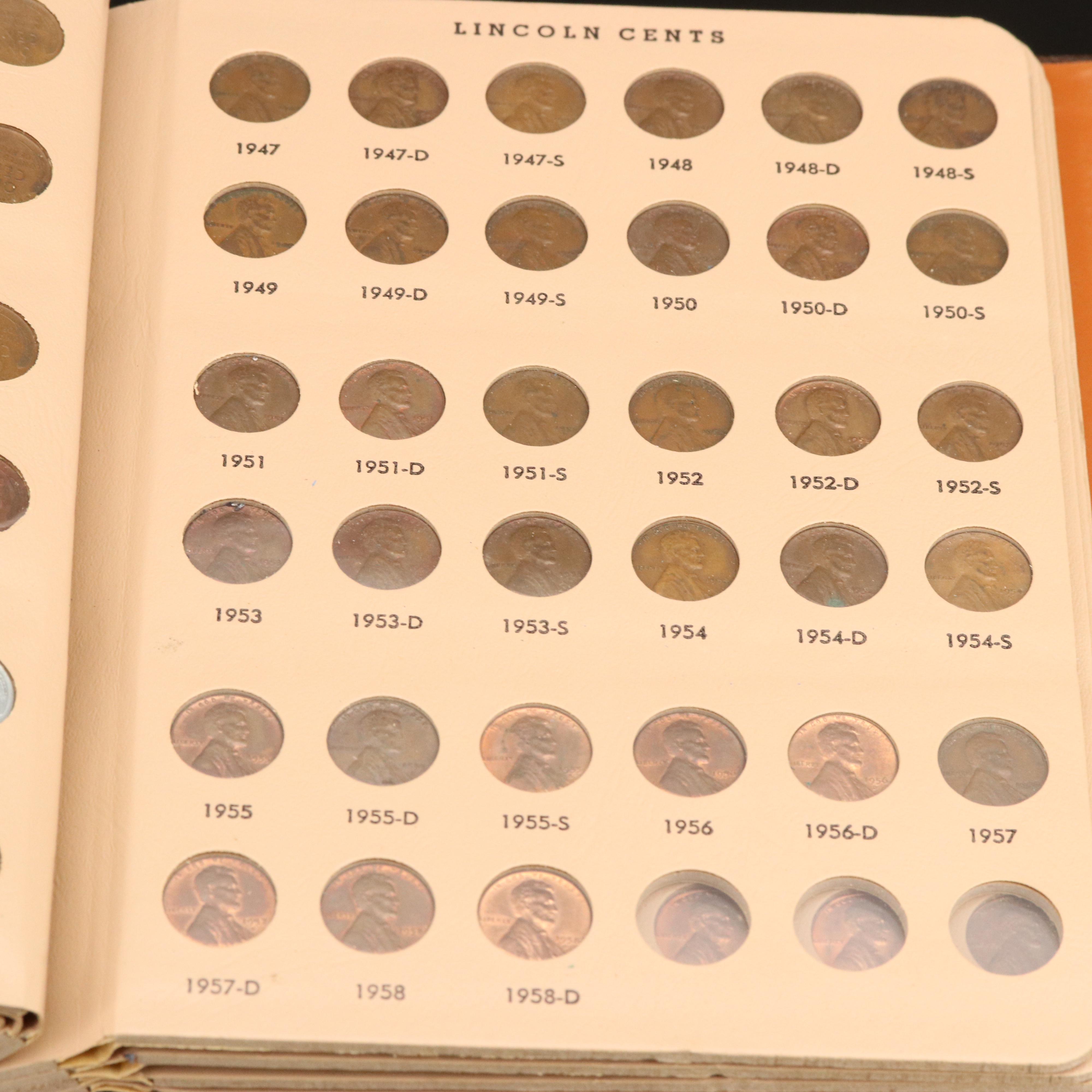 Nearly Complete Lincoln Cents Collection