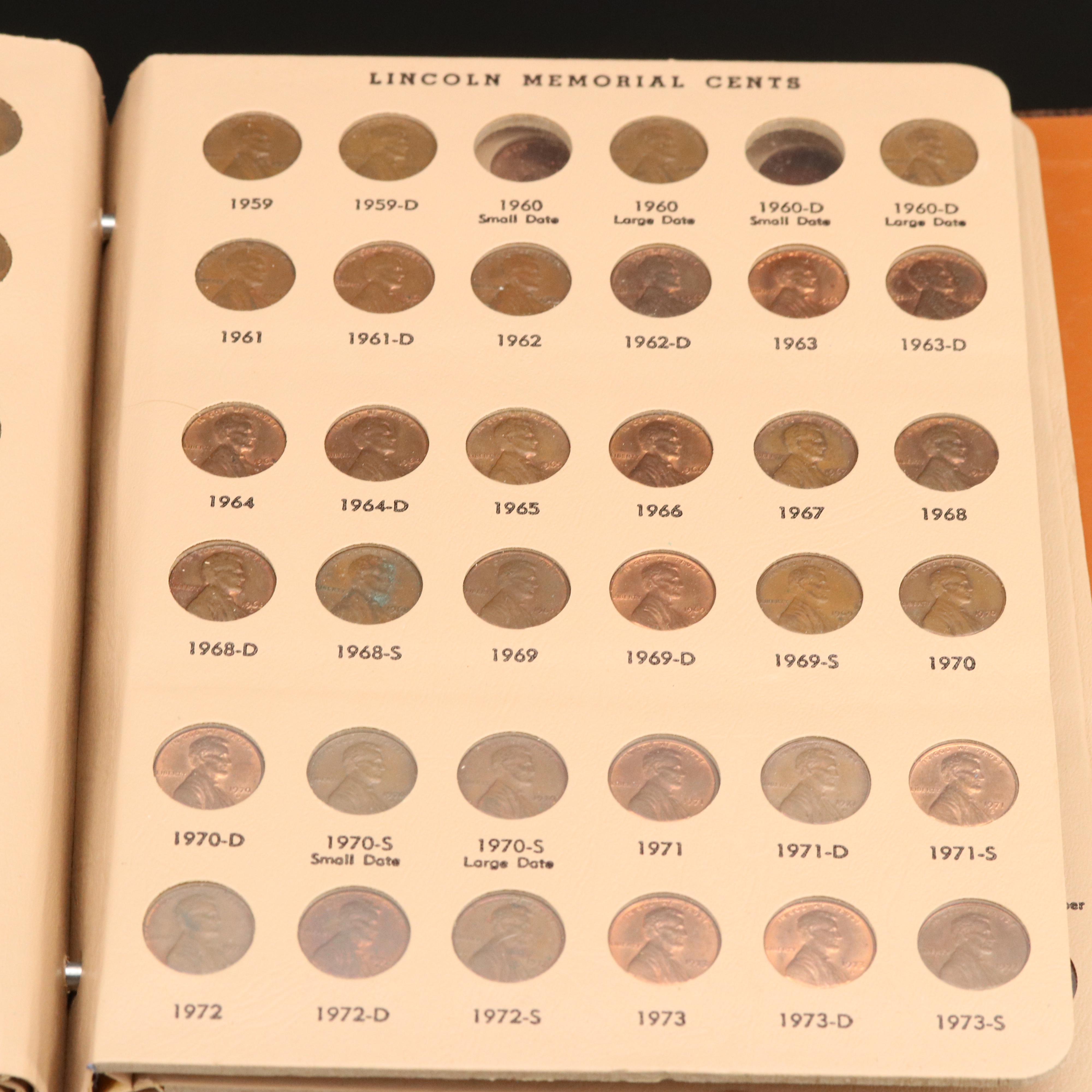 Nearly Complete Lincoln Cents Collection