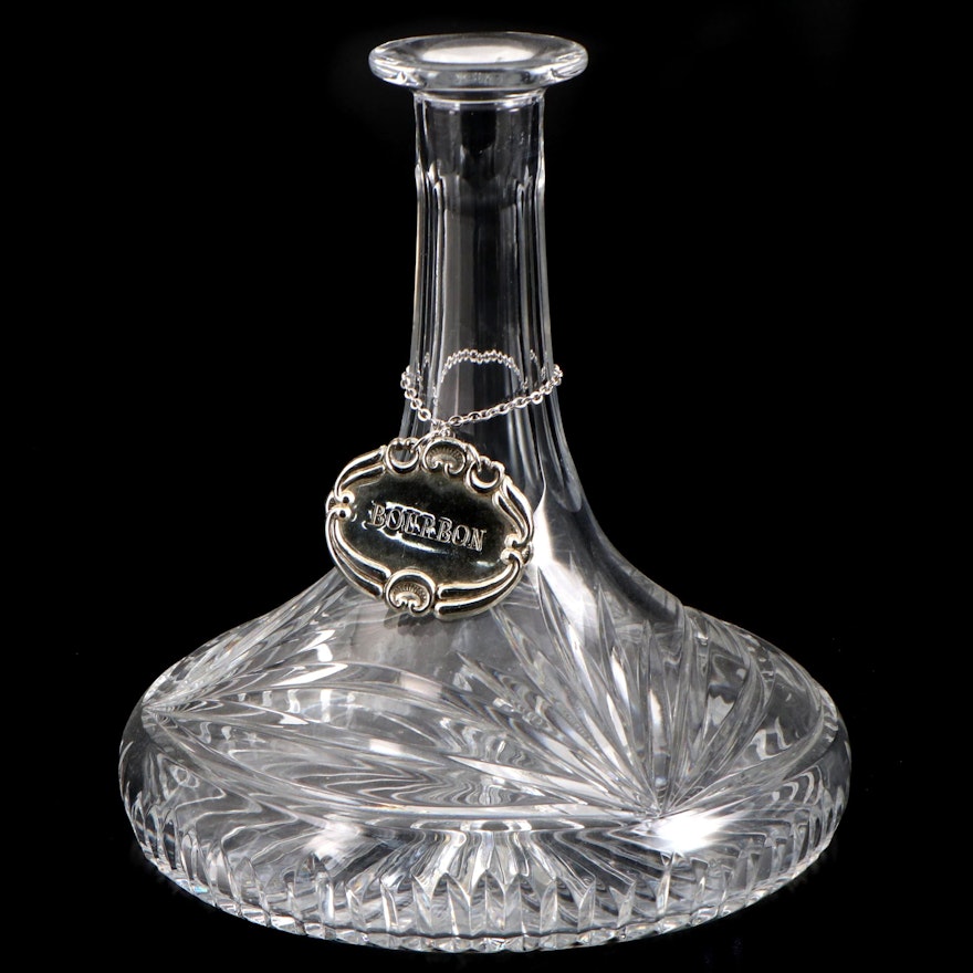 Marquis by Waterford "Calais" Crystal Ships Decanter with Stopper