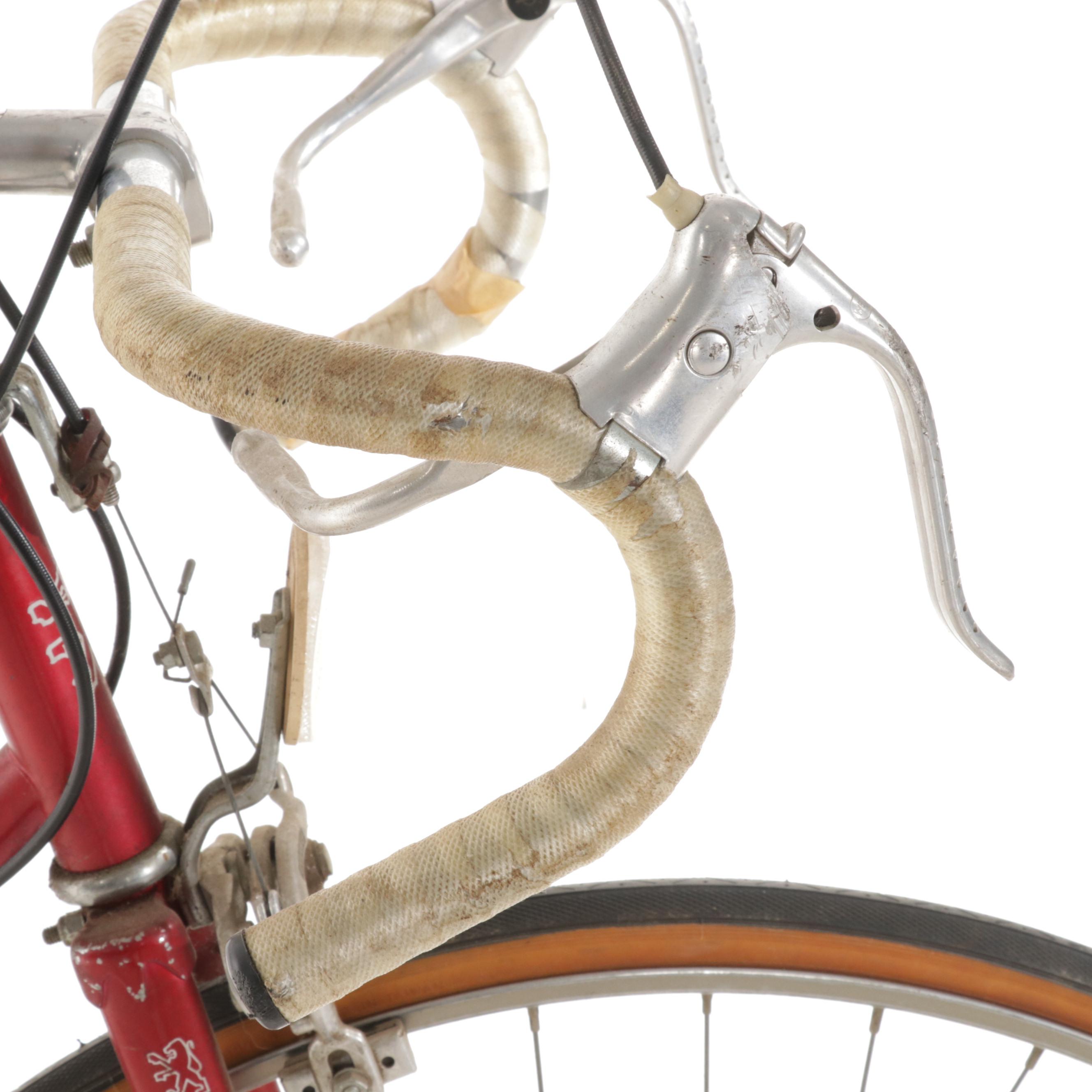 Peugeot Carbolite 103 Twelve-Speed Touring Bicycle, Late 20th Century