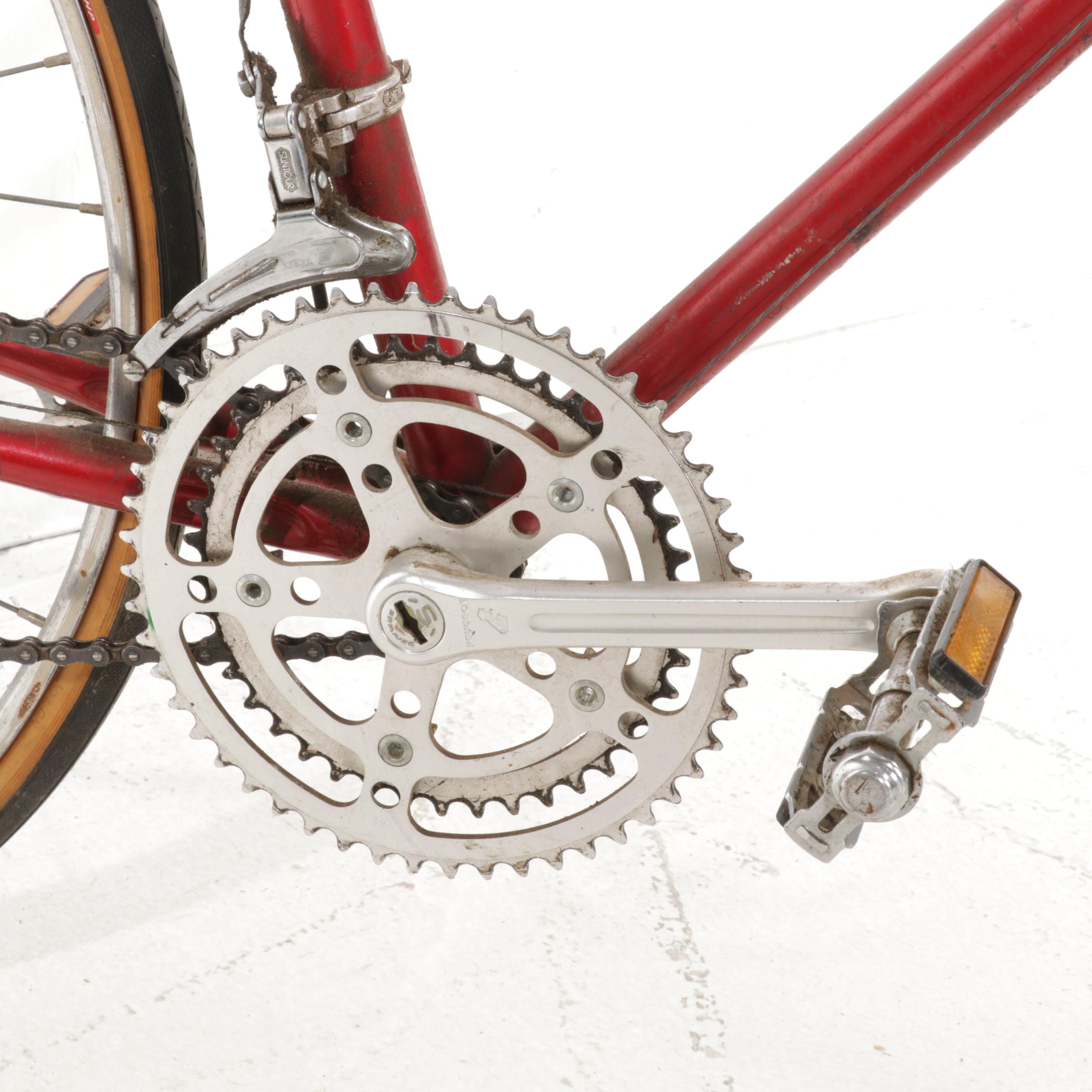 Peugeot Carbolite 103 Twelve-Speed Touring Bicycle, Late 20th Century