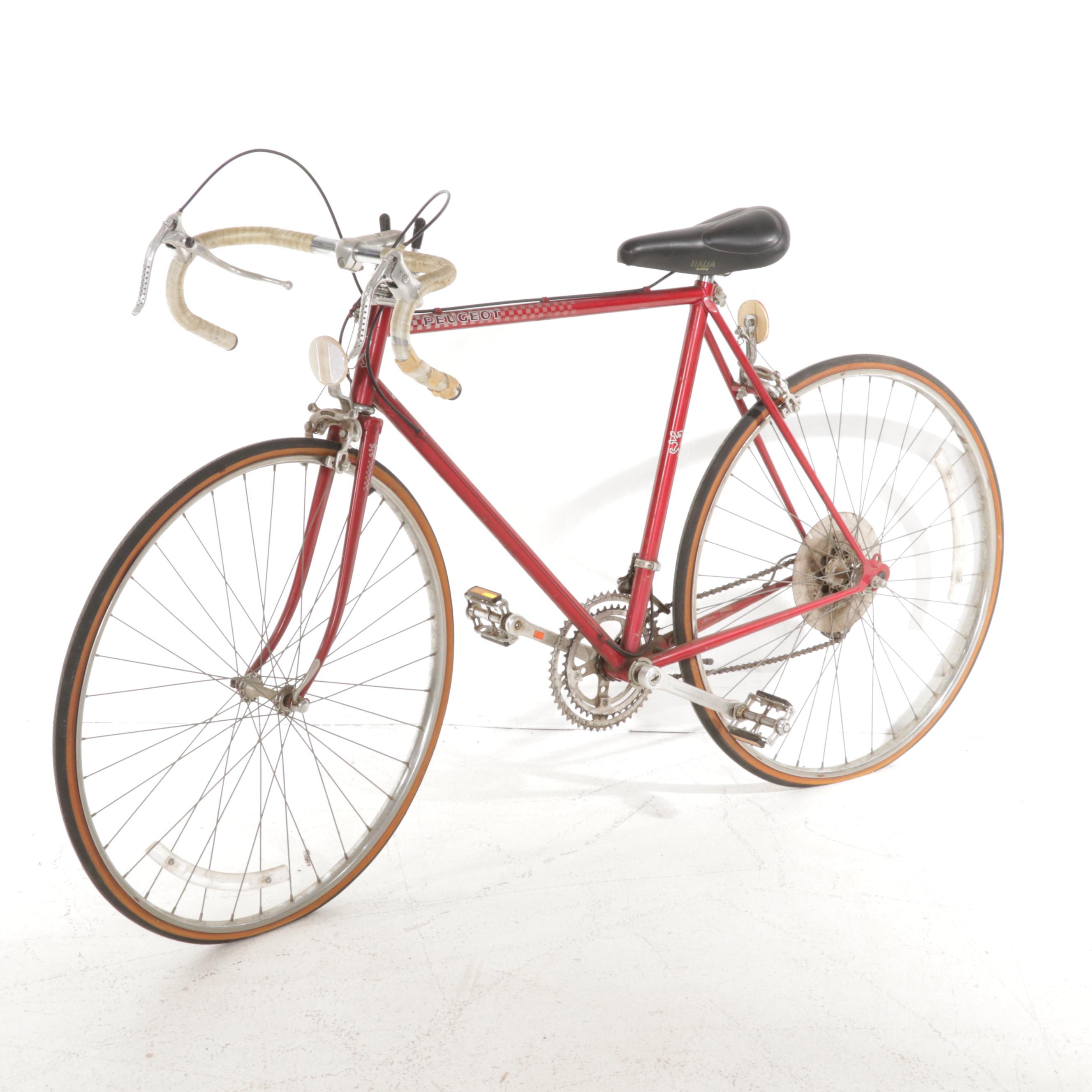 Peugeot Carbolite 103 Twelve-Speed Touring Bicycle, Late 20th Century