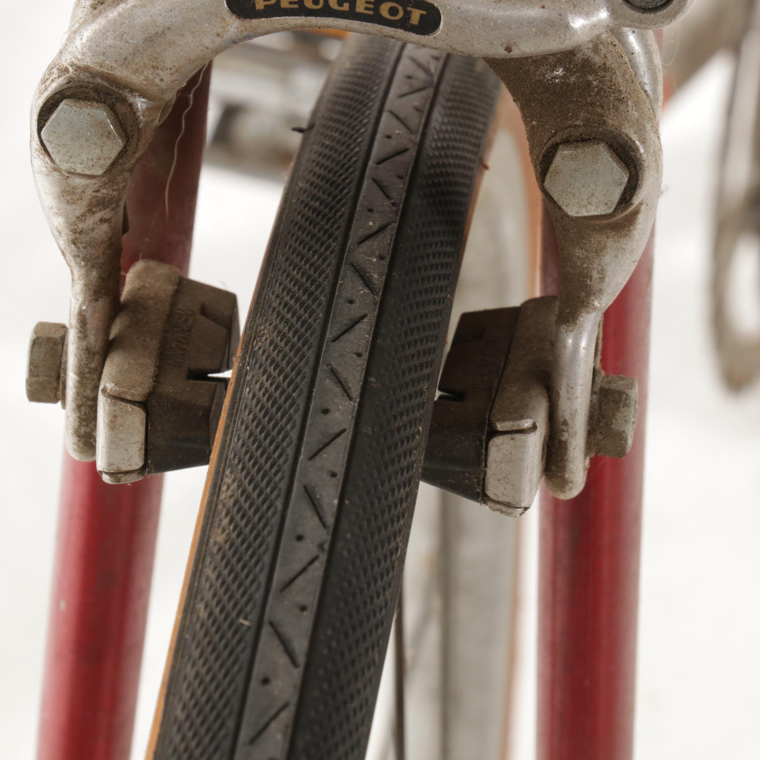 Peugeot Carbolite 103 Twelve-Speed Touring Bicycle, Late 20th Century