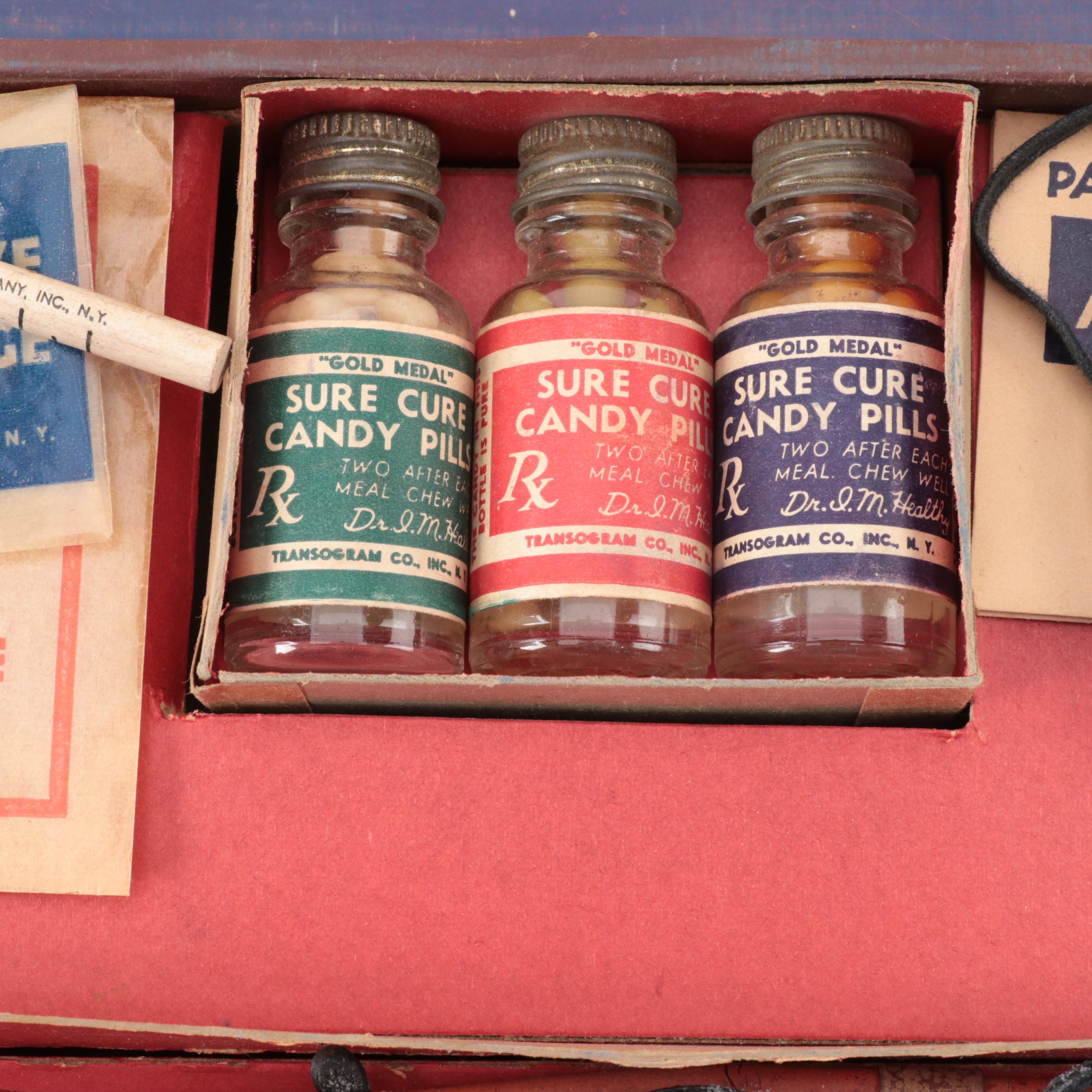 Zellophone Percussion Toy with Little Country Doctor Play Kit and Maracas