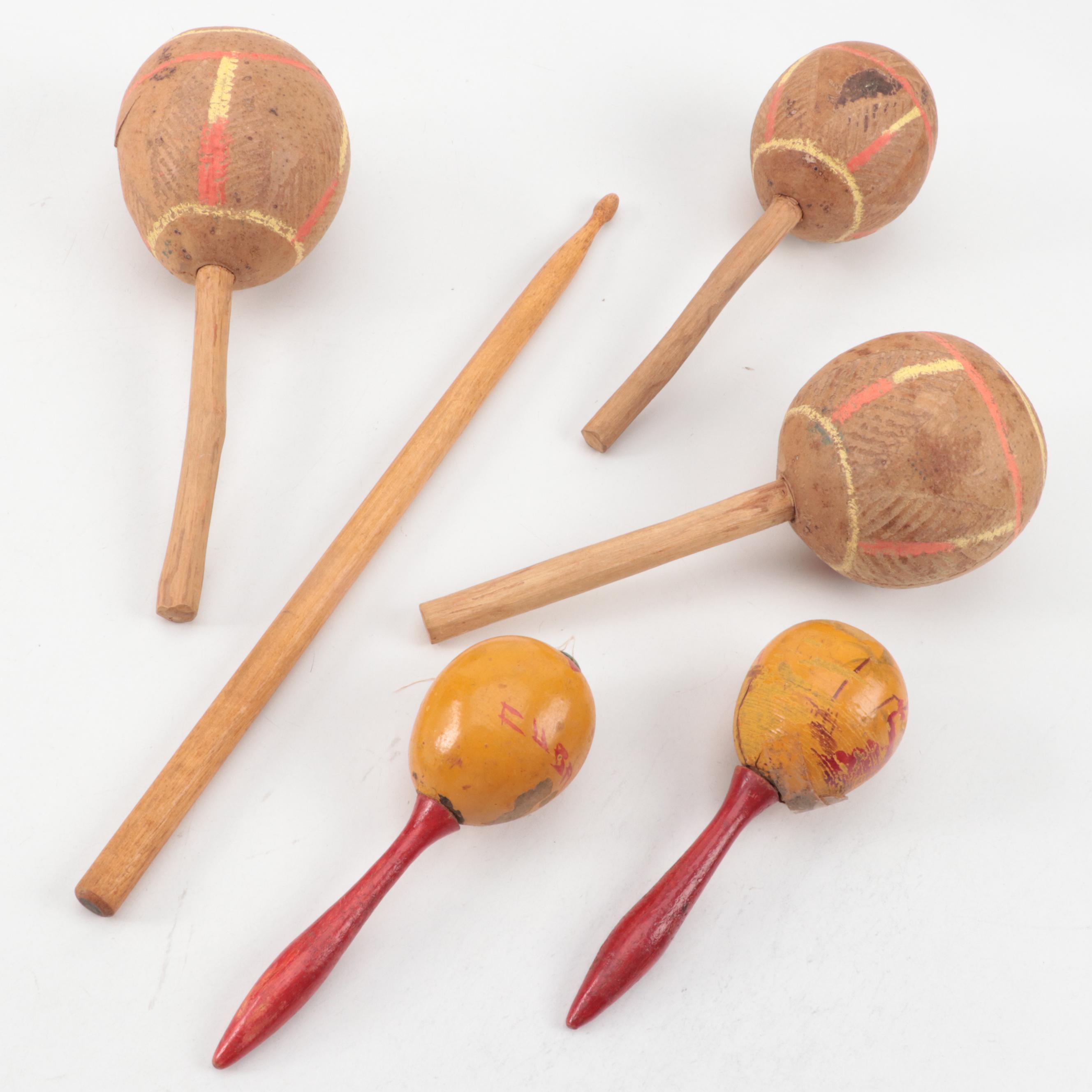 Zellophone Percussion Toy with Little Country Doctor Play Kit and Maracas