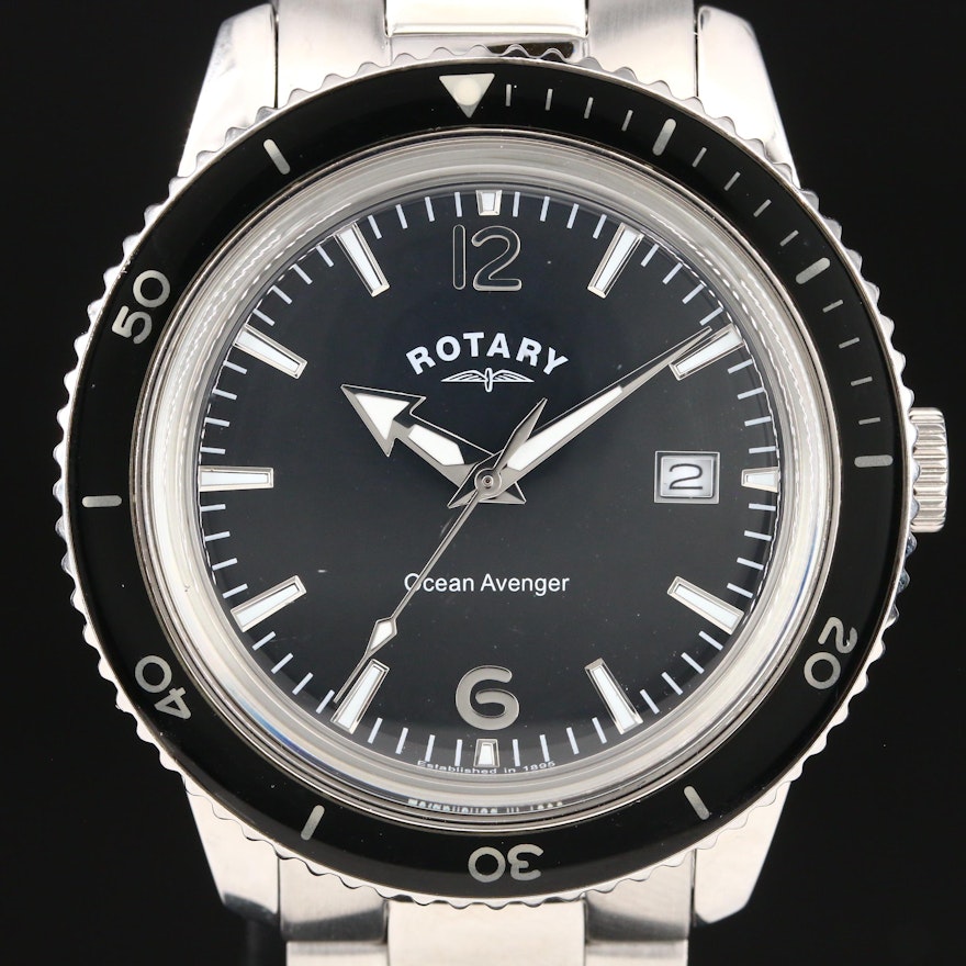 Rotary Ocean Avenger Quartz Wristwatch