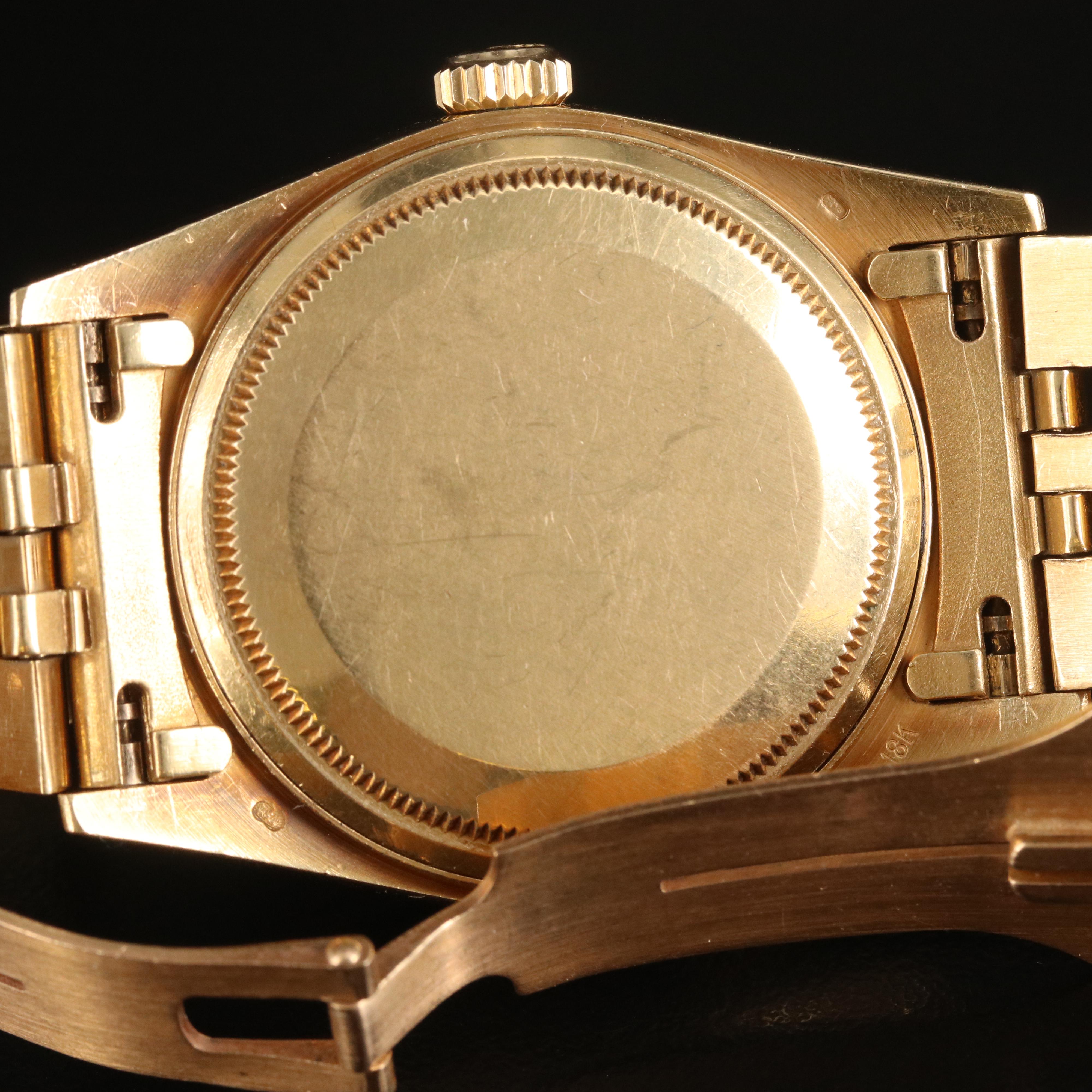 1986 18K Rolex, Chevrolet Factory Diamond Dial, Datejust Watch