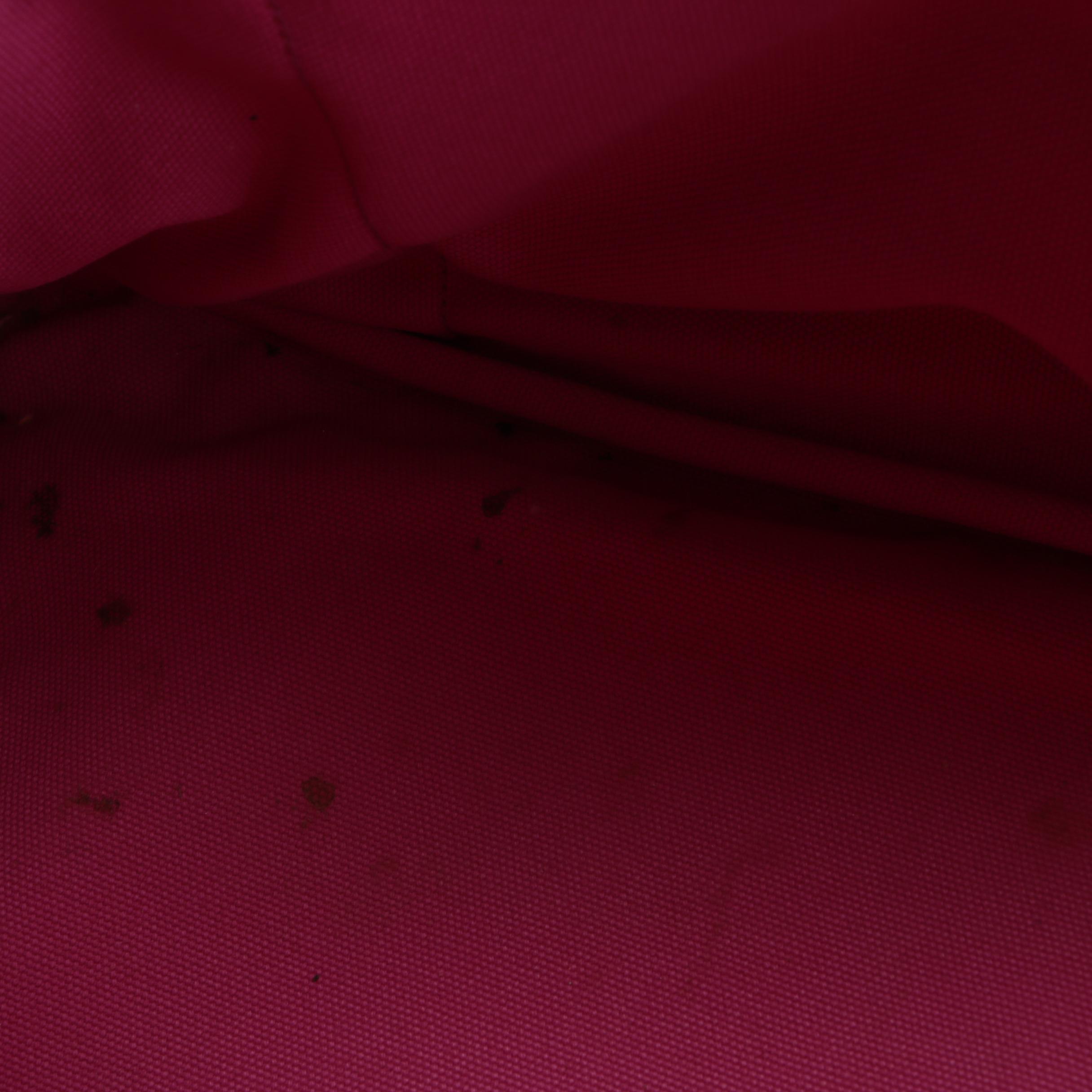 Prada Canapa Logo Large Tote Bag in Pink Canvas