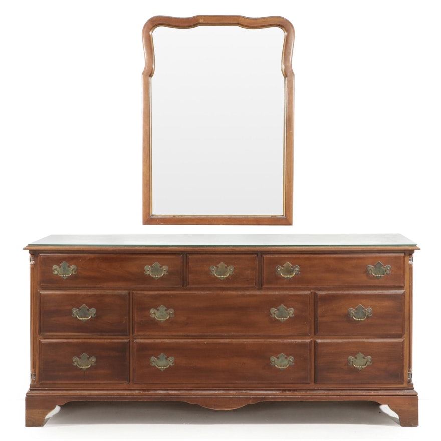 Statton "Centennial Cherry" Chest of Drawers and Mirror