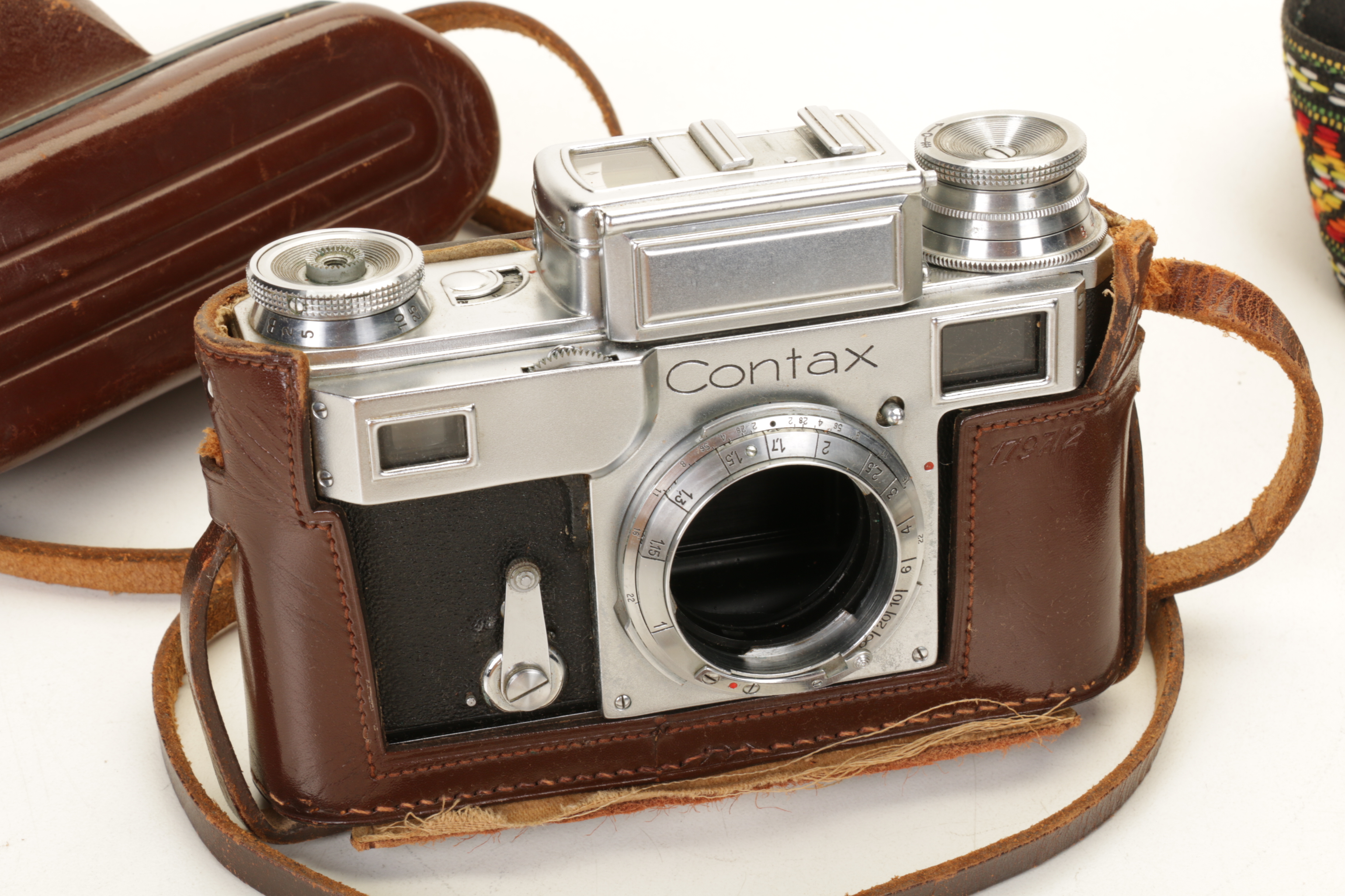 Zeiss Ikon Contax Camera with Canon, Jena and Other Lenses and Accessories