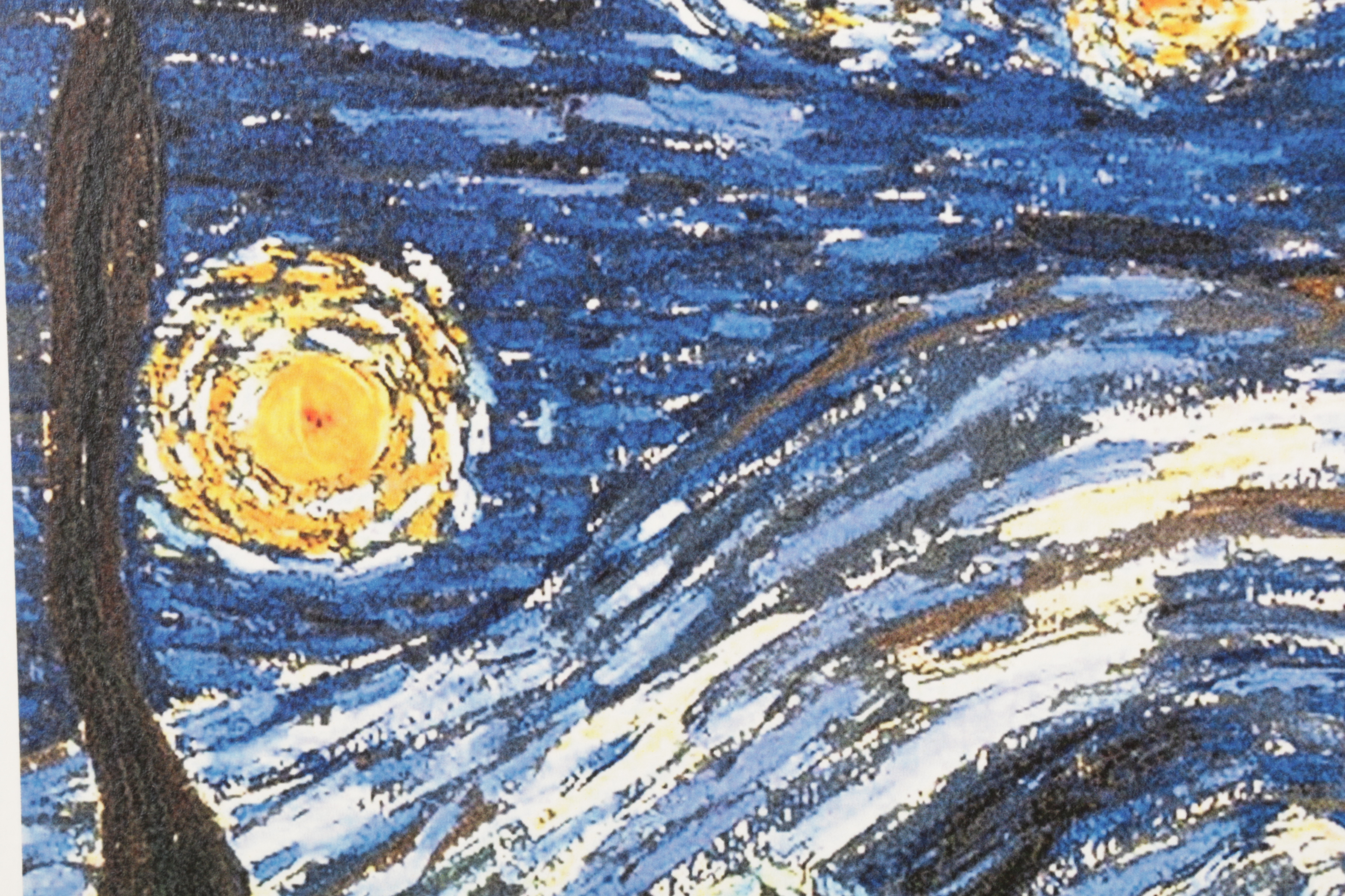 Death NYC Pop Art Graphic Print Homage to Van Gogh and Peanuts, 2022