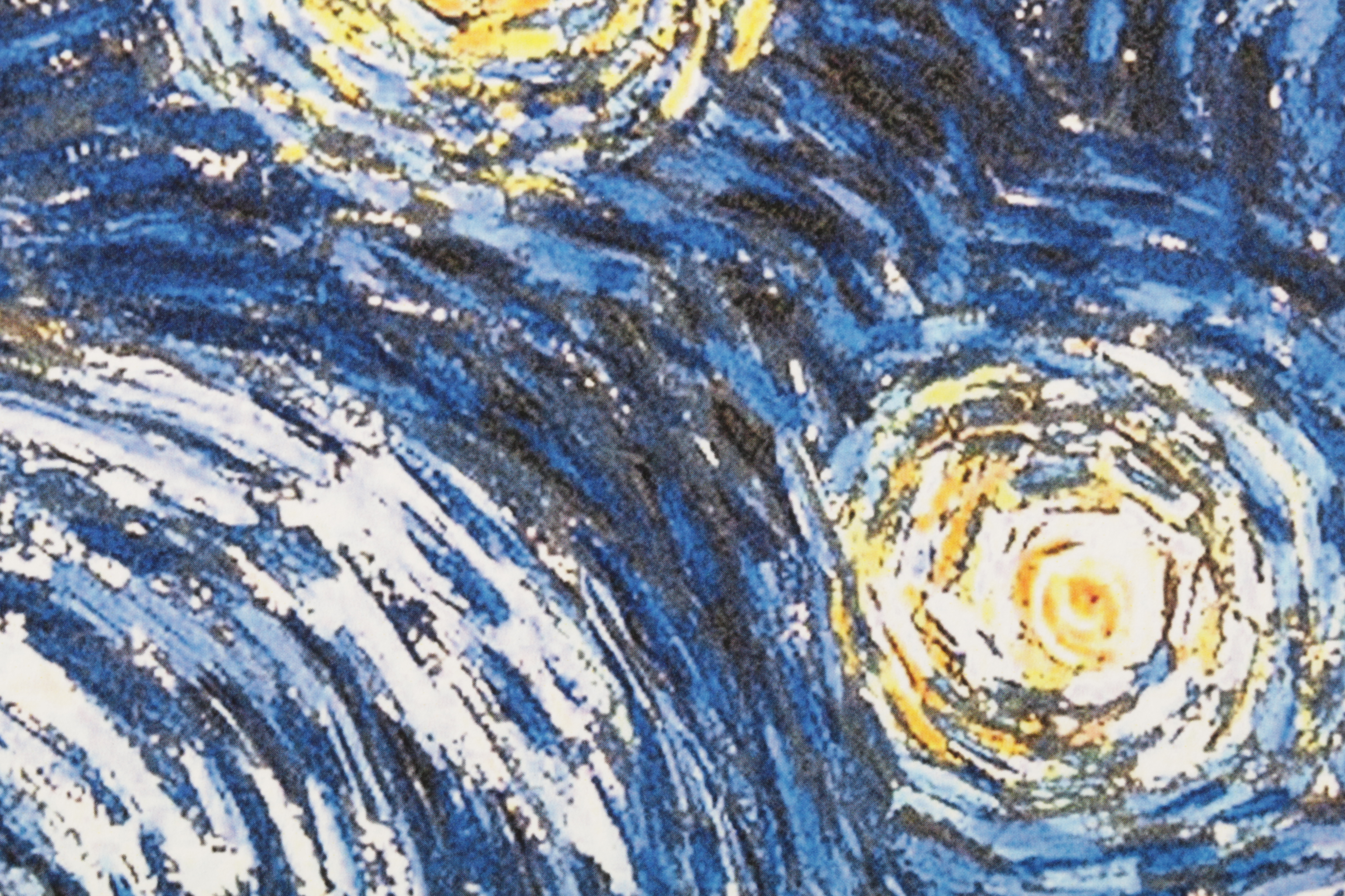 Death NYC Pop Art Graphic Print Homage to Van Gogh and Peanuts, 2022