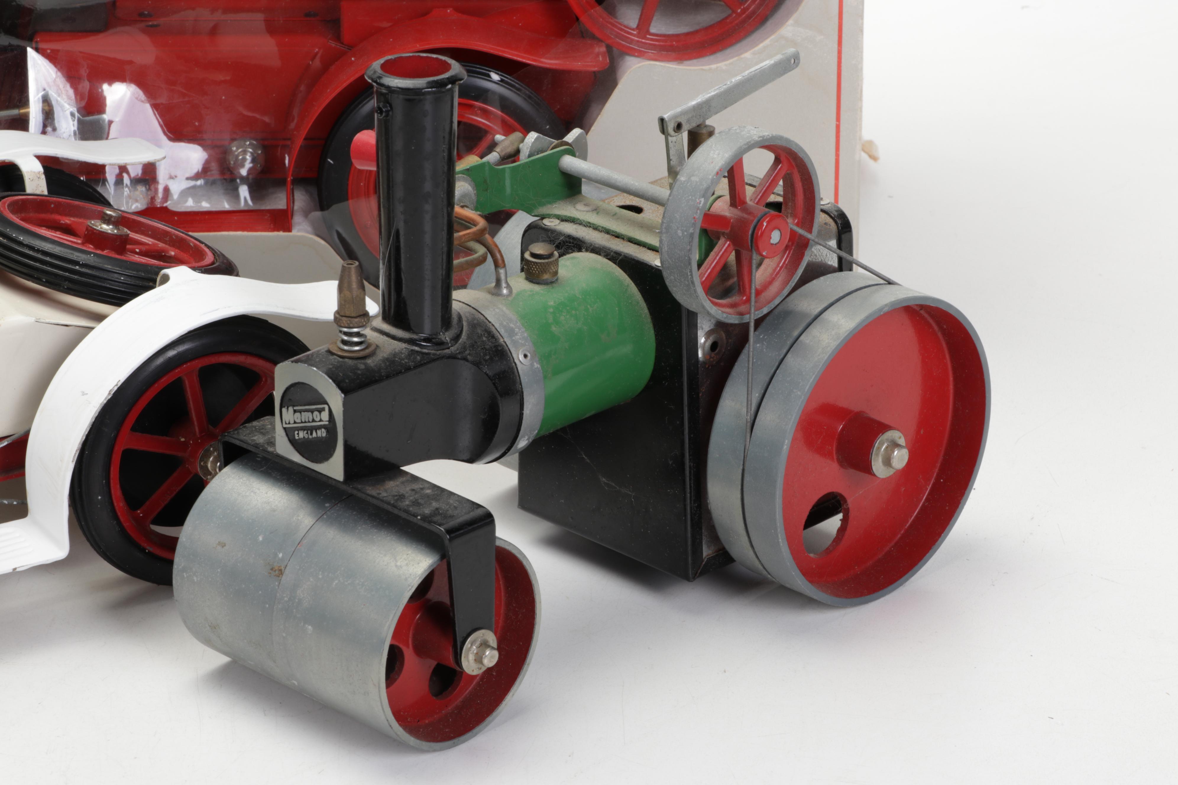 Mamod Live Steam Model Fire Engine and Other Diecast Vehicles