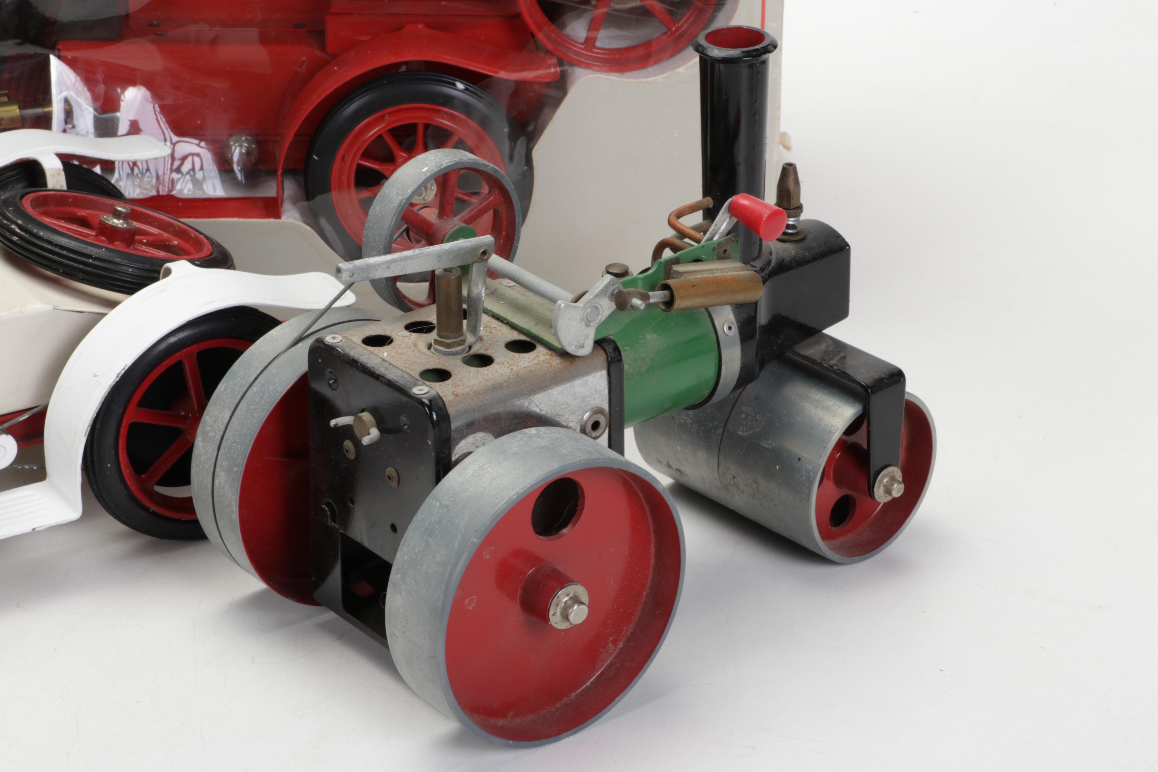 Mamod Live Steam Model Fire Engine and Other Diecast Vehicles