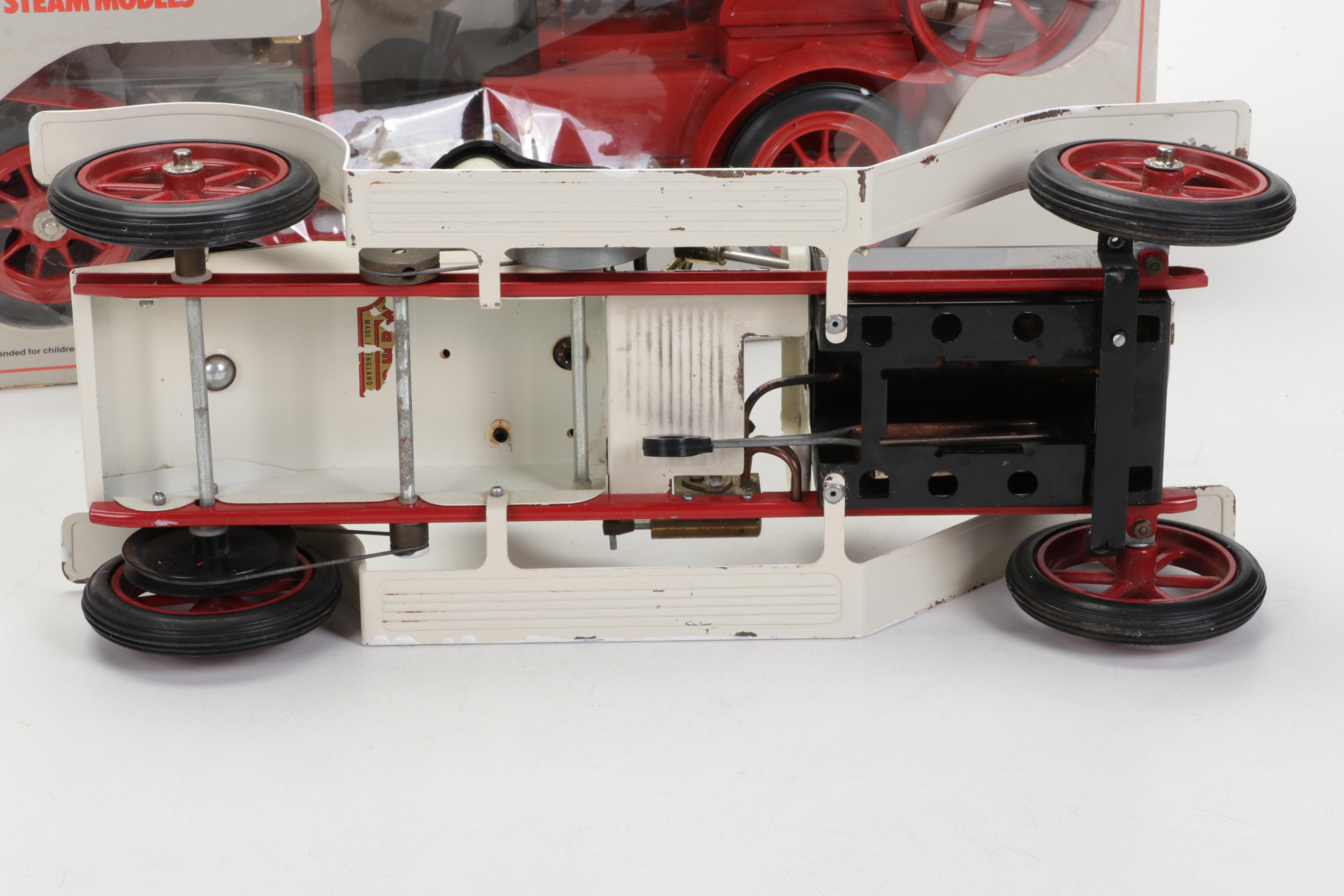 Mamod Live Steam Model Fire Engine and Other Diecast Vehicles