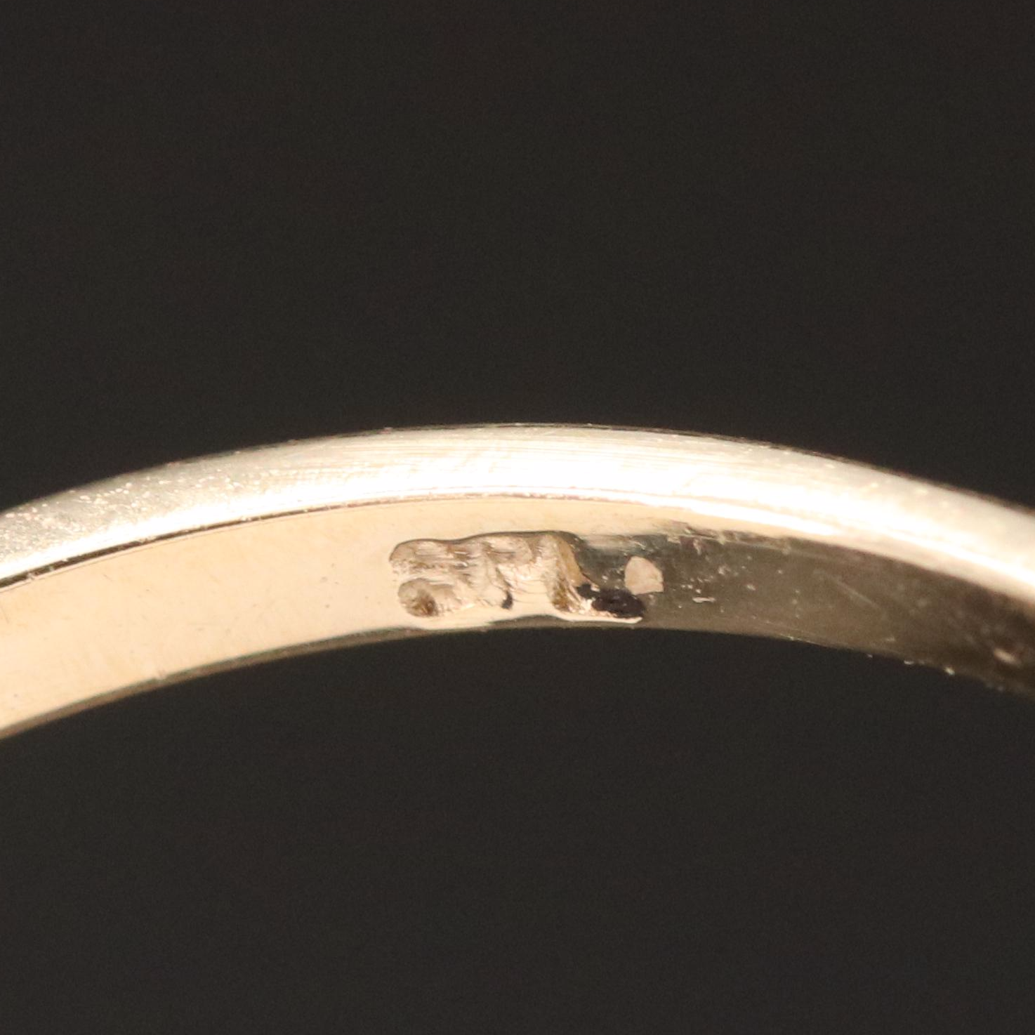 10K 0.90 CTW Diamond Bypass Ring