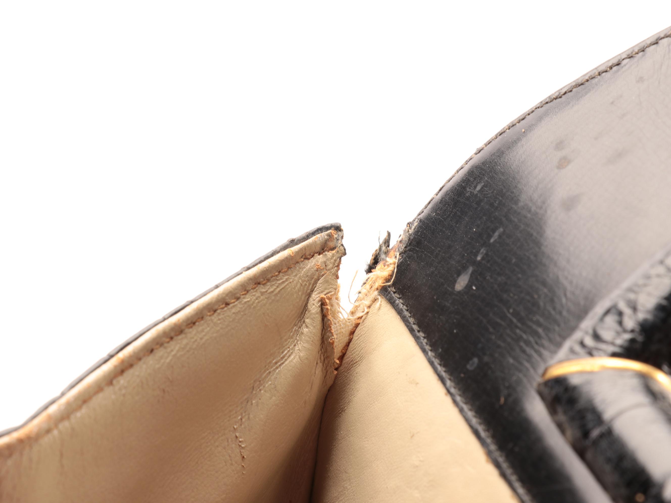 Rosenfeld Top-Handle Bag in Bombé Alligator Leather with Coin Pouch