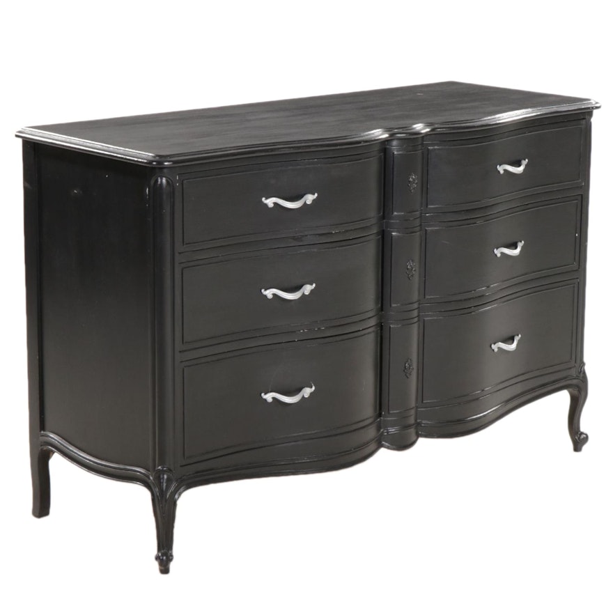 Drexel Touraine Collection Black-Painted Dresser, Late 20th Century
