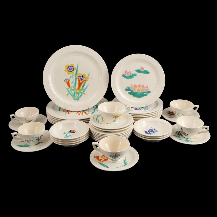 Harry Bird Pottery Ceramic Dinnerware, Mid-20th Century
