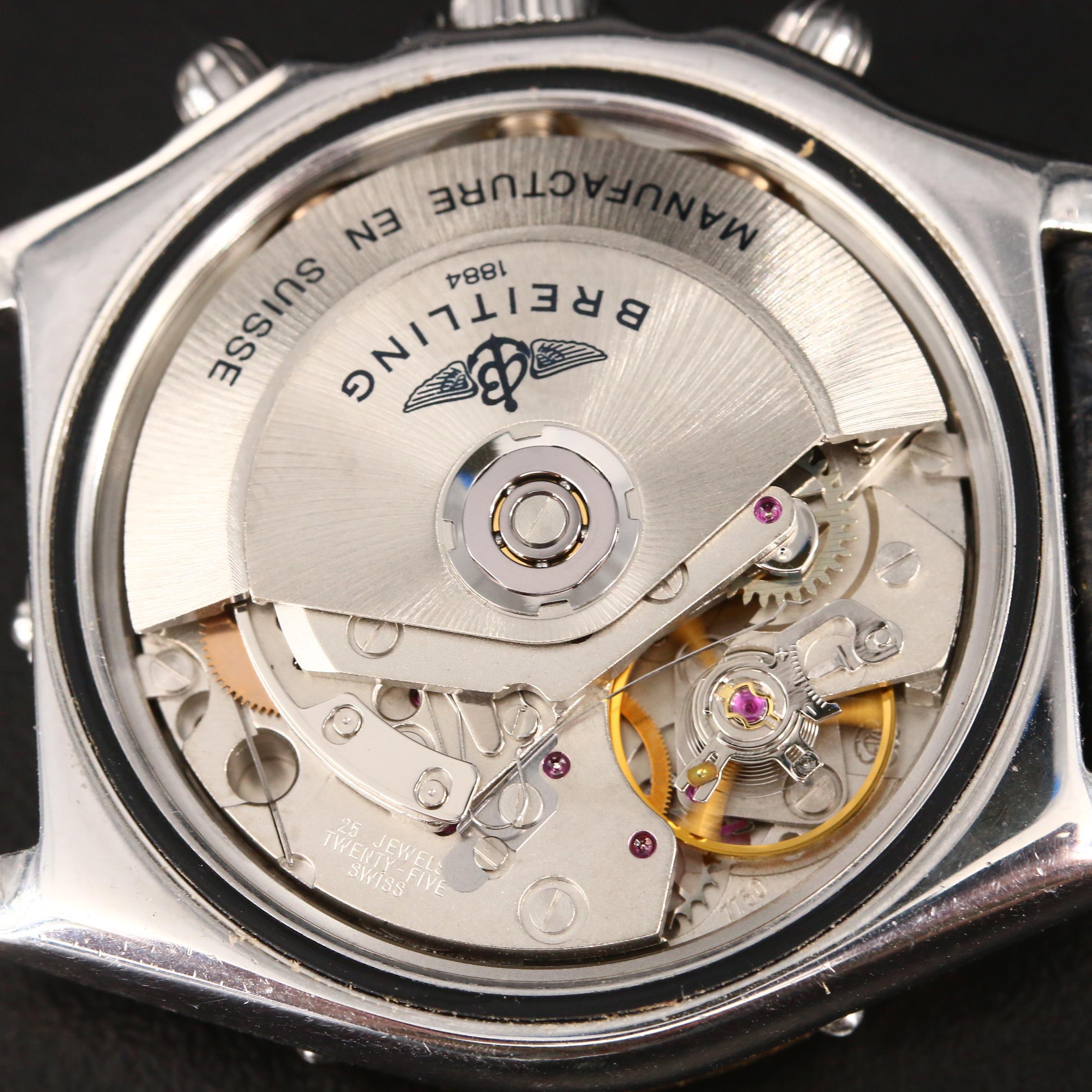 18K and Stainless Steel Breitling Chronomat Chronograph Watch