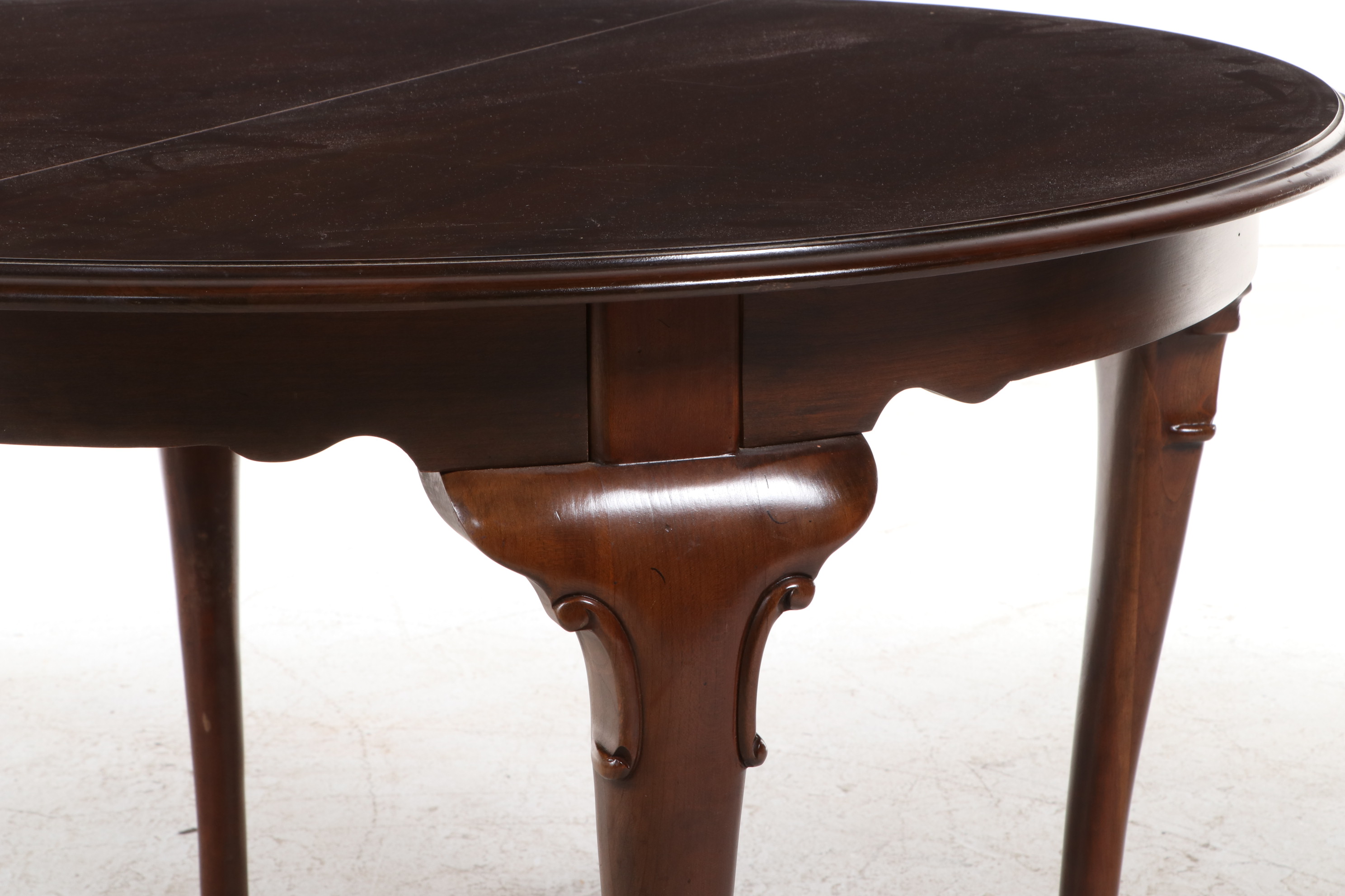 Queen Anne Style Cherry Dining Table