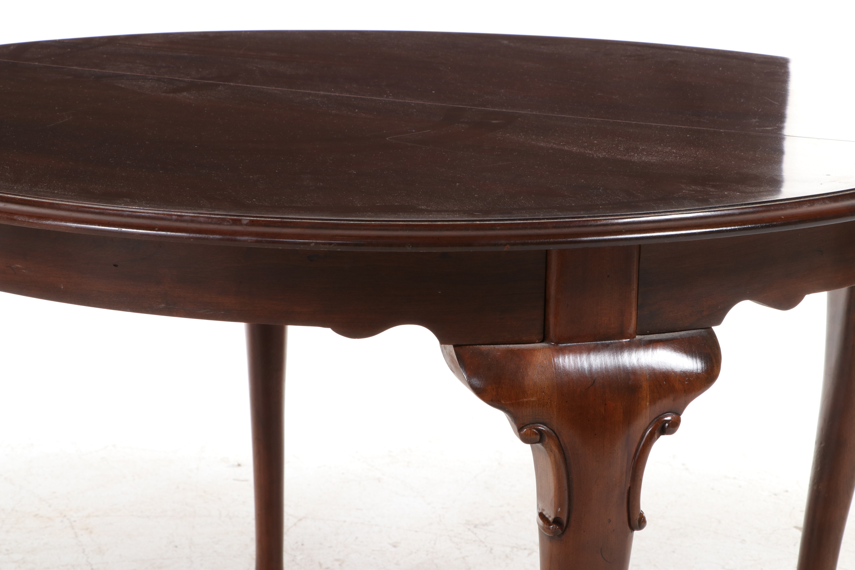 Queen Anne Style Cherry Dining Table