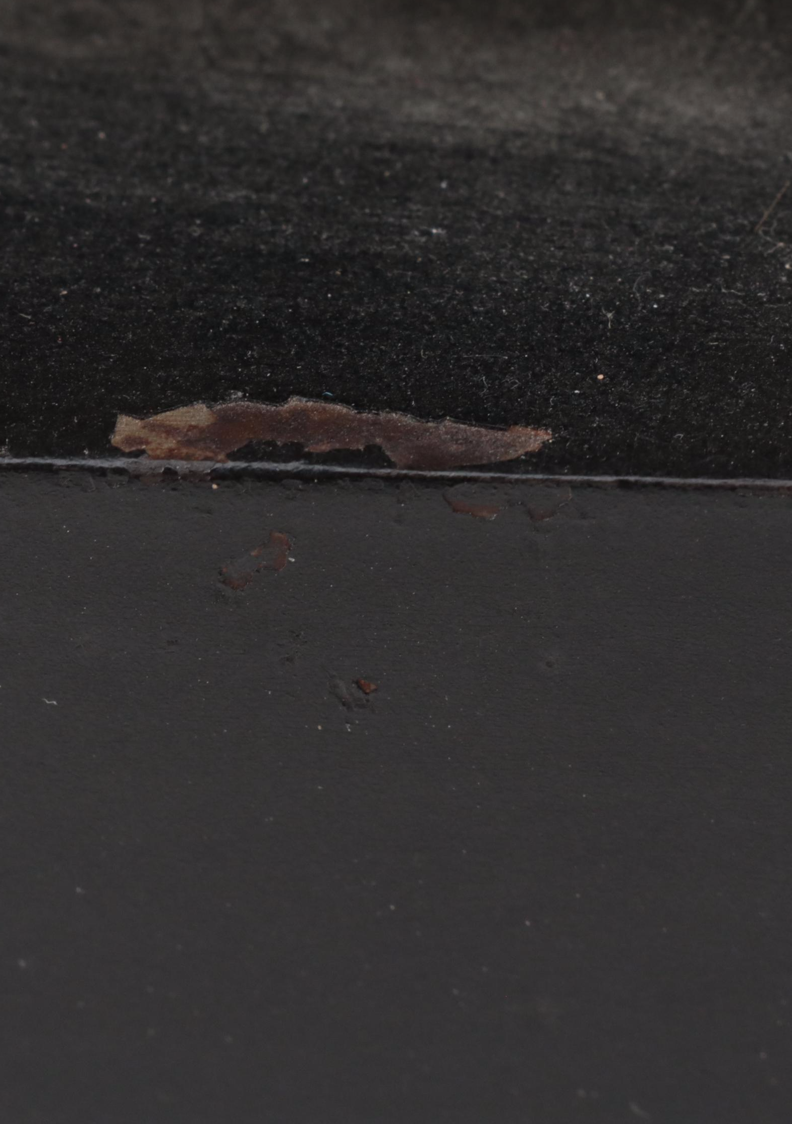 Waterbury Clock Co. Enameled Iron and Gilt Metal Figural Mantel Clock