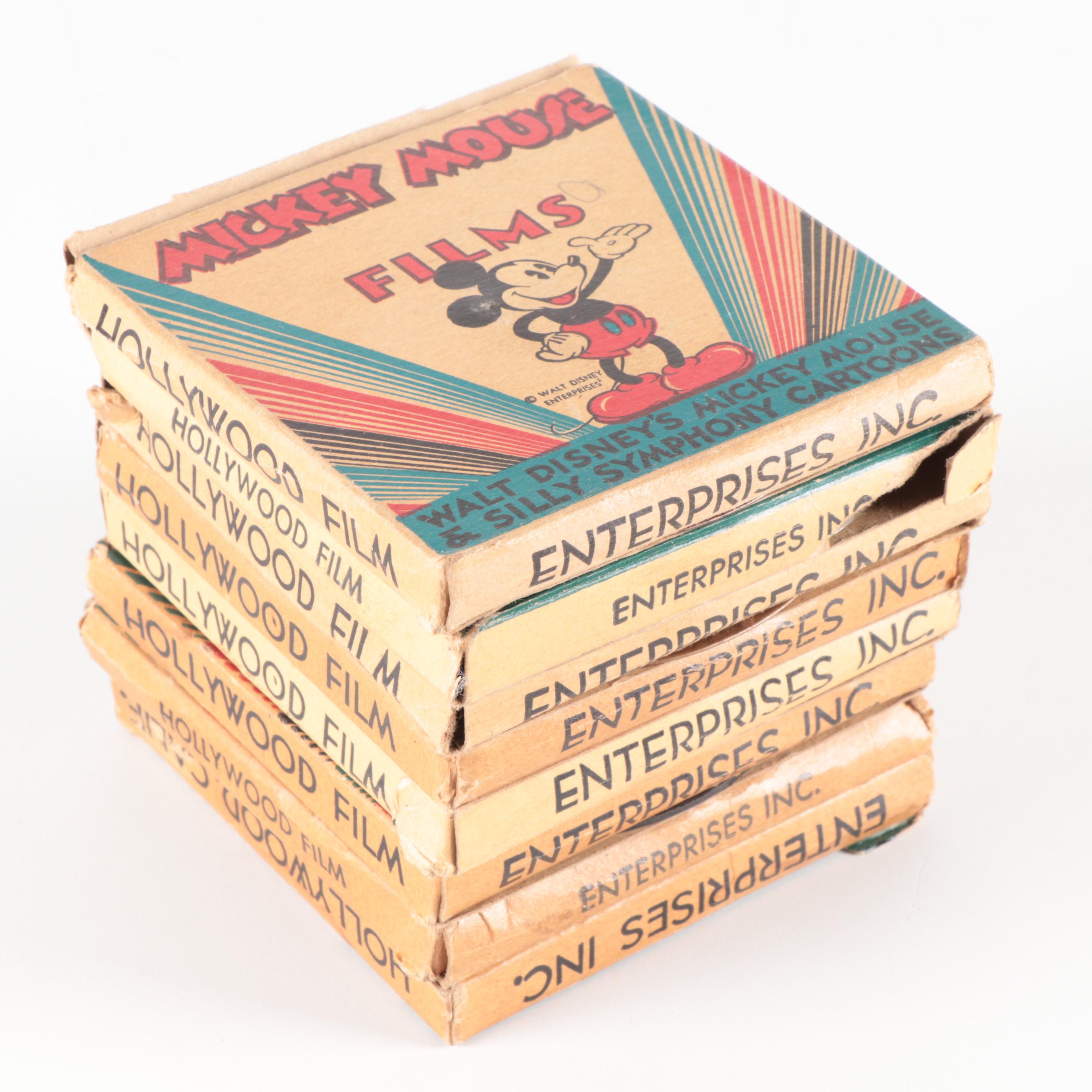 Walt Disney's "Mickey Mouse & Silly Symphony Cartoons" and Other Film Reels