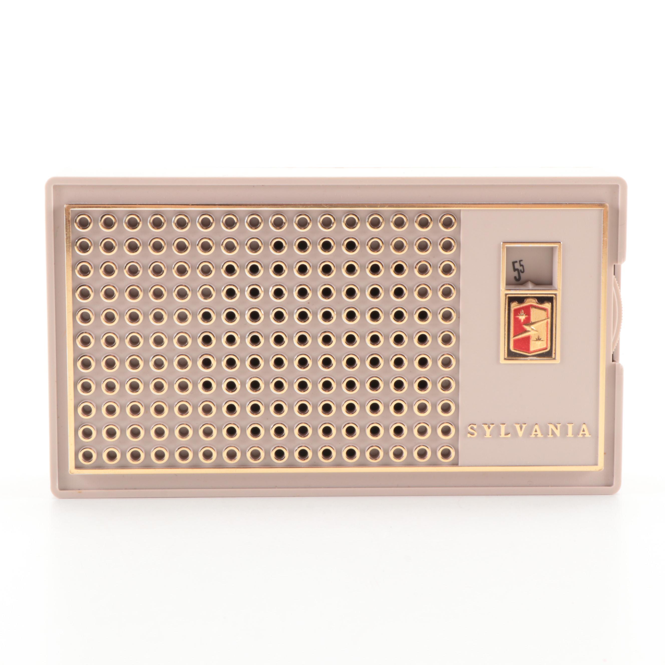 General Electric Sylvania Six Compact Transistor Radio