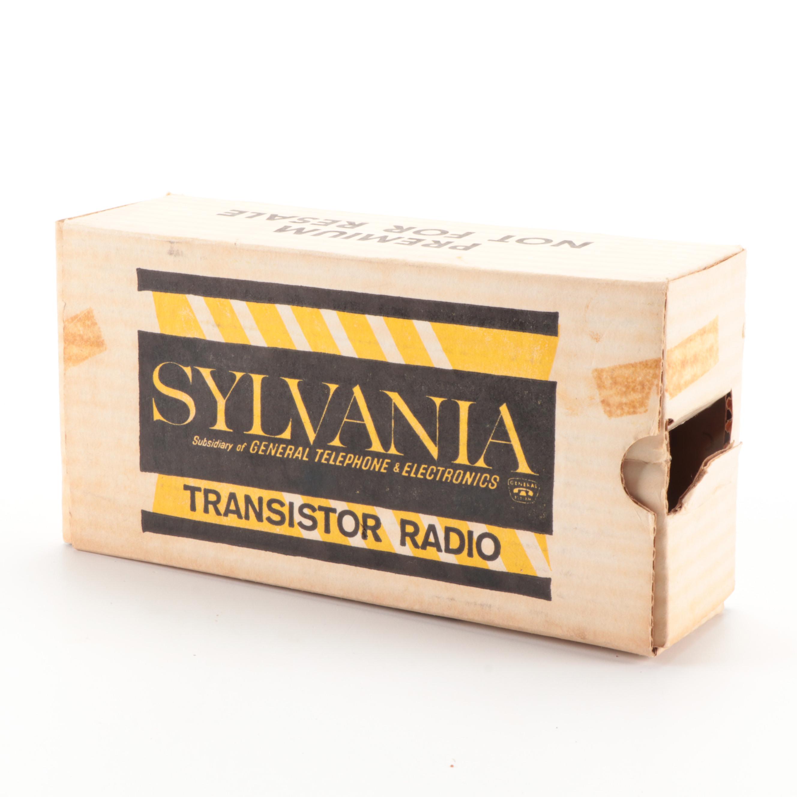 General Electric Sylvania Six Compact Transistor Radio