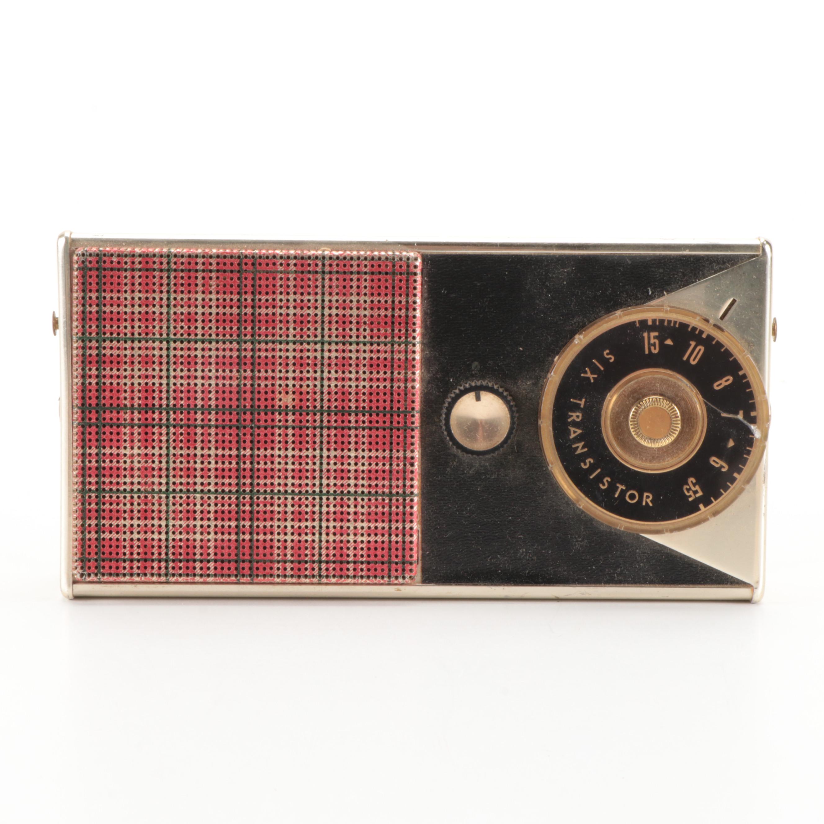 General Electric Sylvania Six Compact Transistor Radio