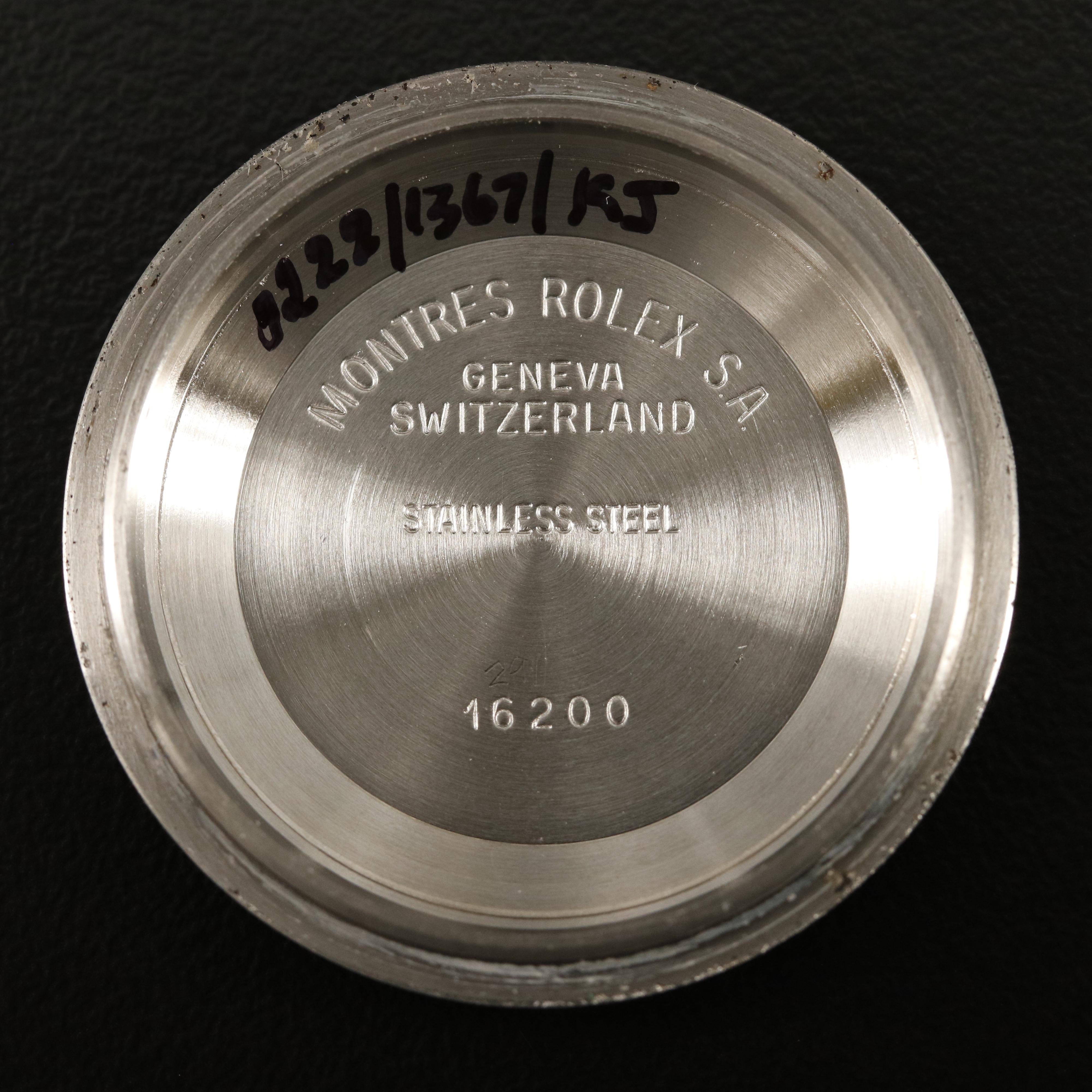 1990 Rolex Datejust 18K and Stainless Steel Watch