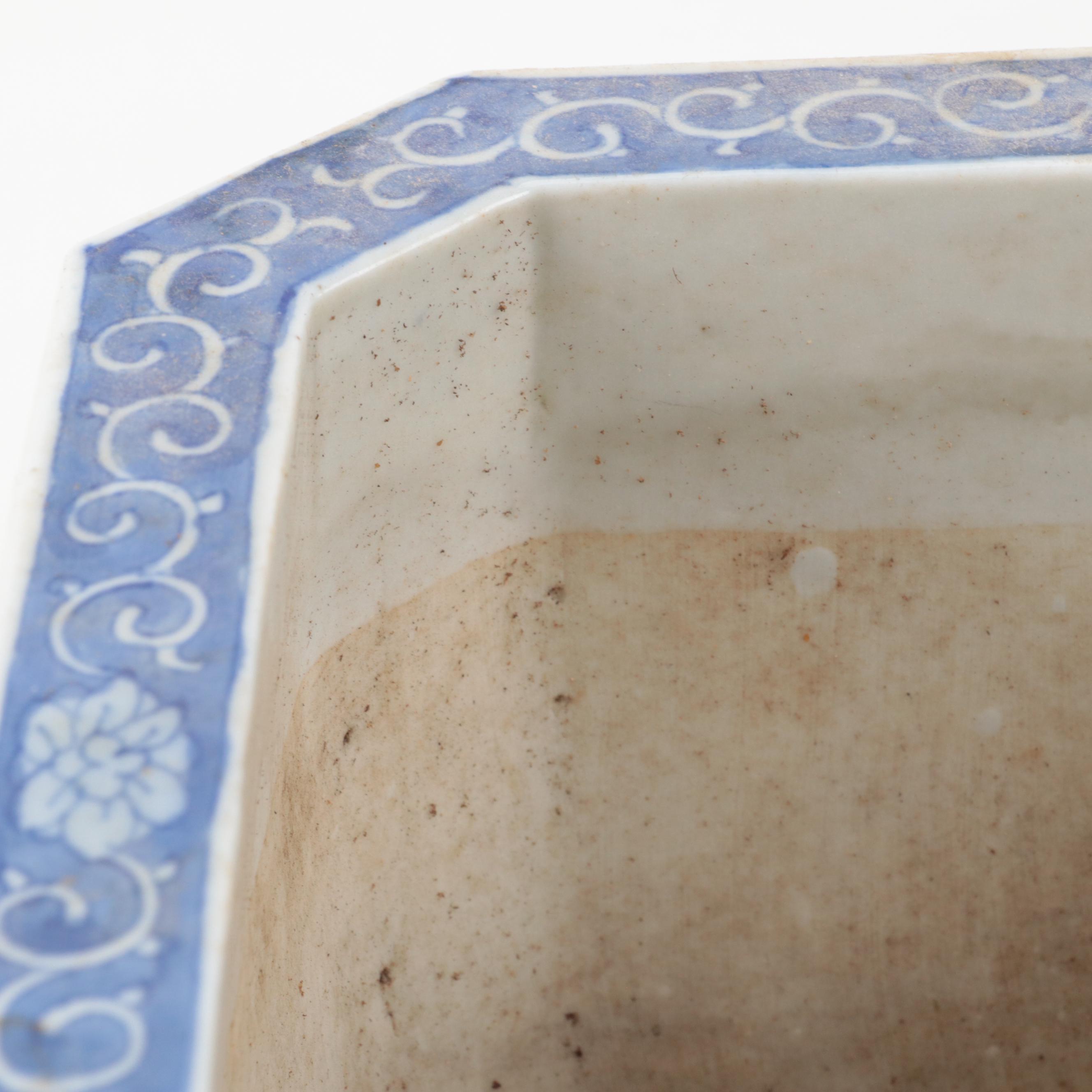 Chinese Blue and White Porcelain Planters