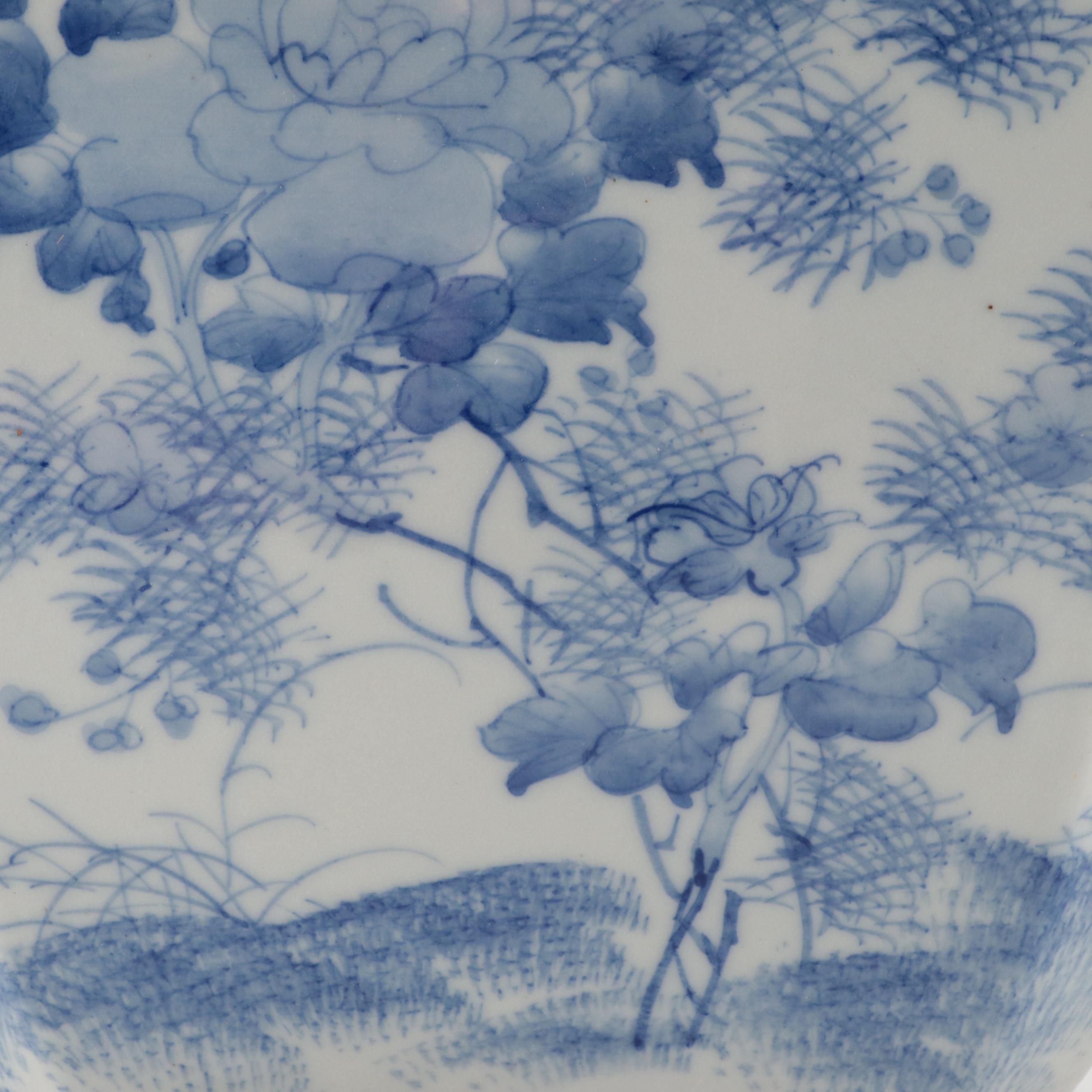 Chinese Blue and White Porcelain Planters