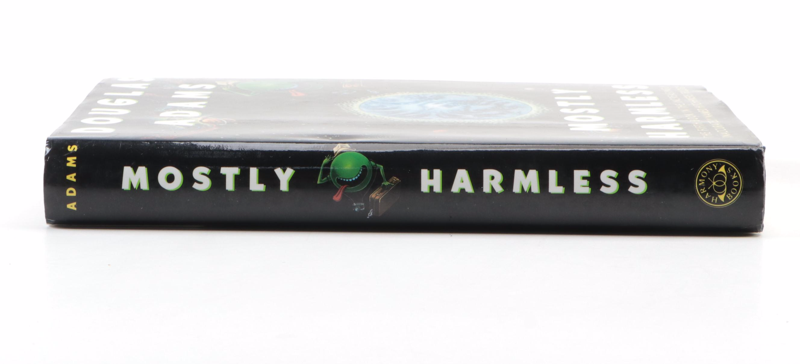 Signed First Edition "Mostly Harmless" by Douglas Adams, 1992