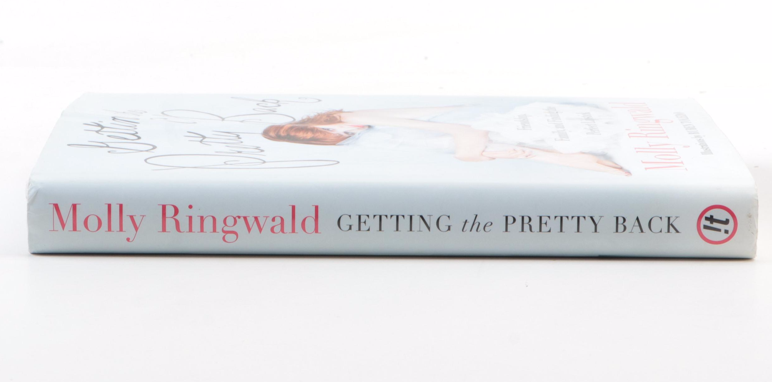 Signed First Edition "Getting the Pretty Back" by Molly Ringwald, 2010