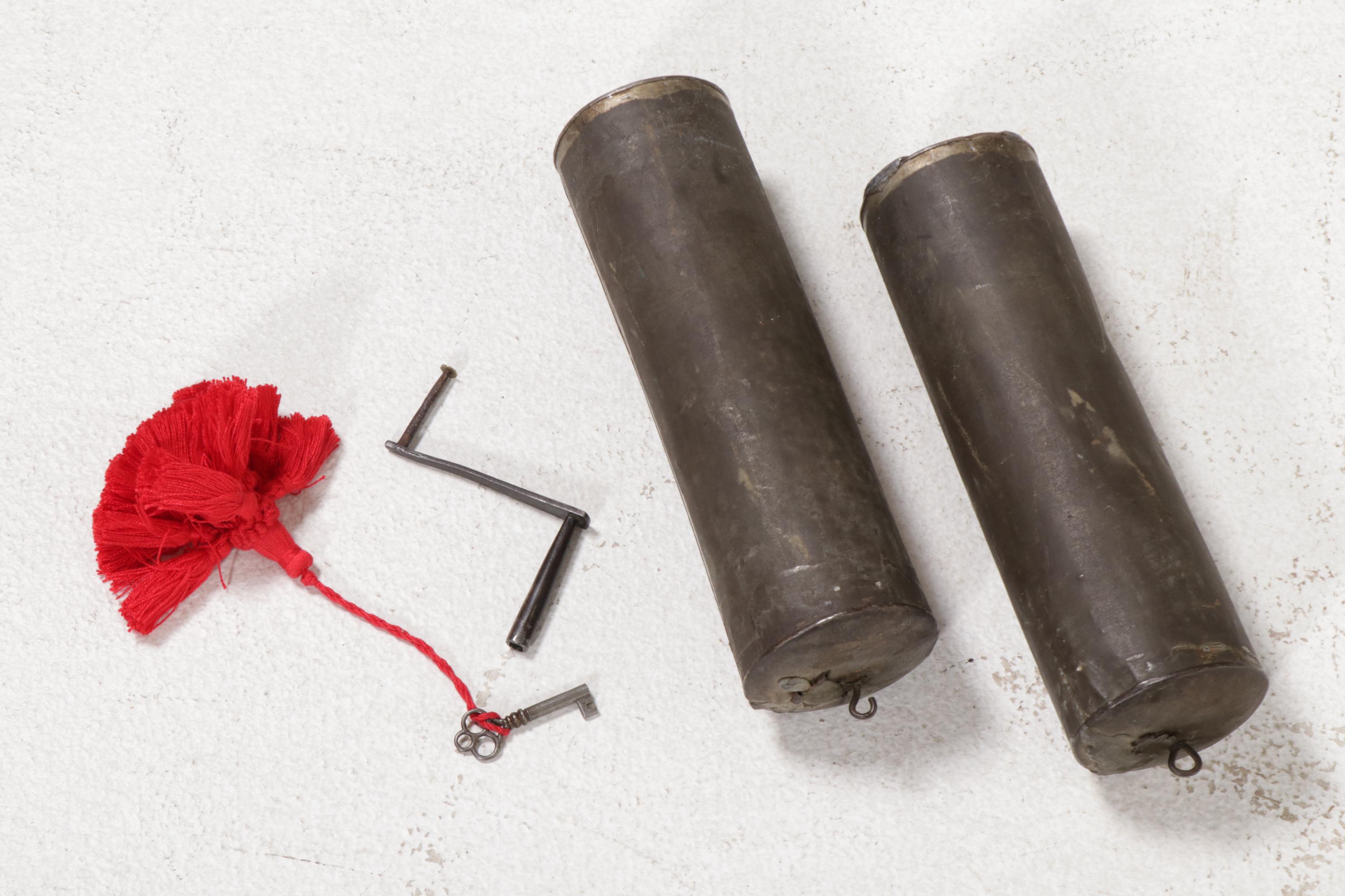 James Perrigo, Jr. Carved Cherry Tall Case Clock, Late 18th/ Early 19th Century