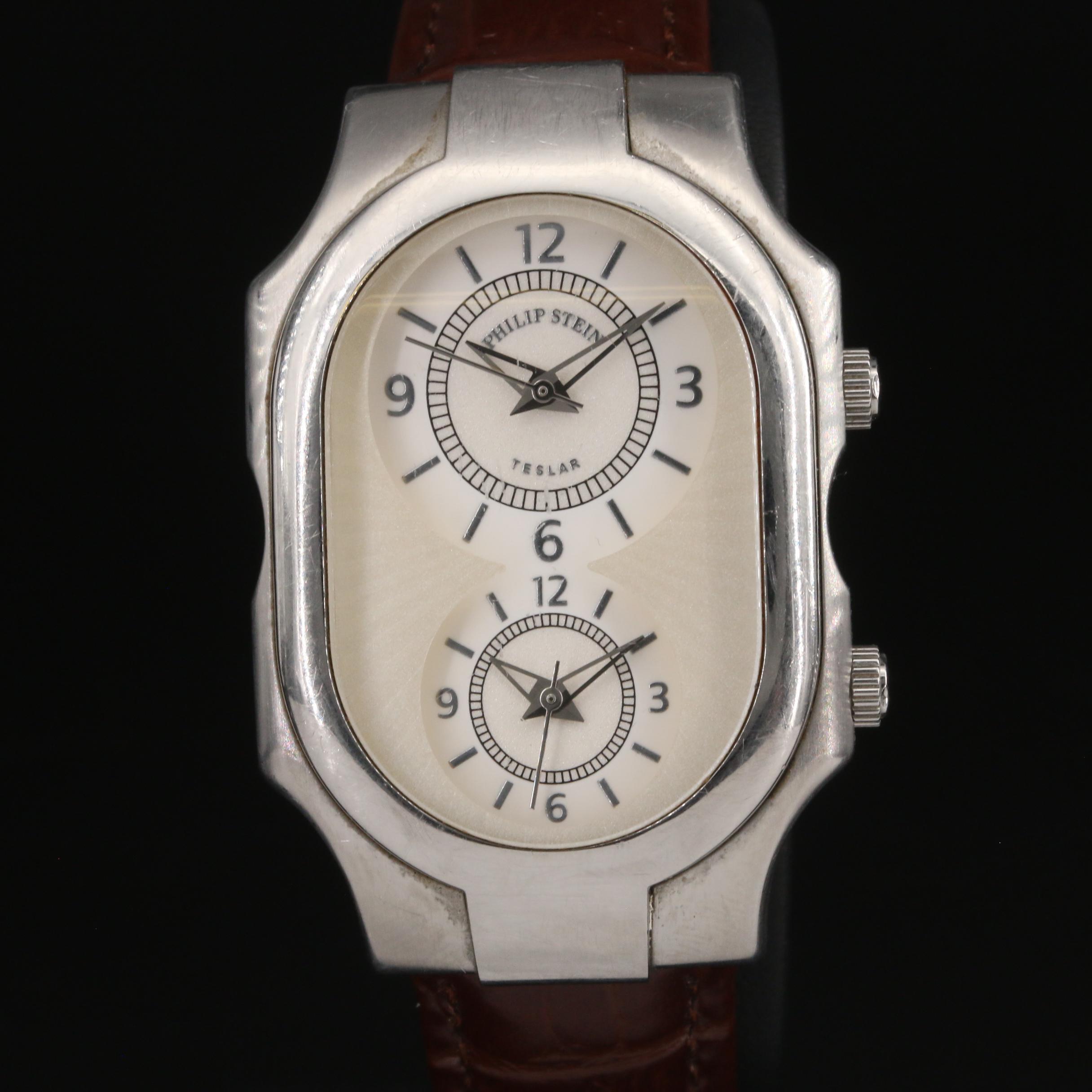 Philip Stein Teslar Dual Time Quantum Technology Watch