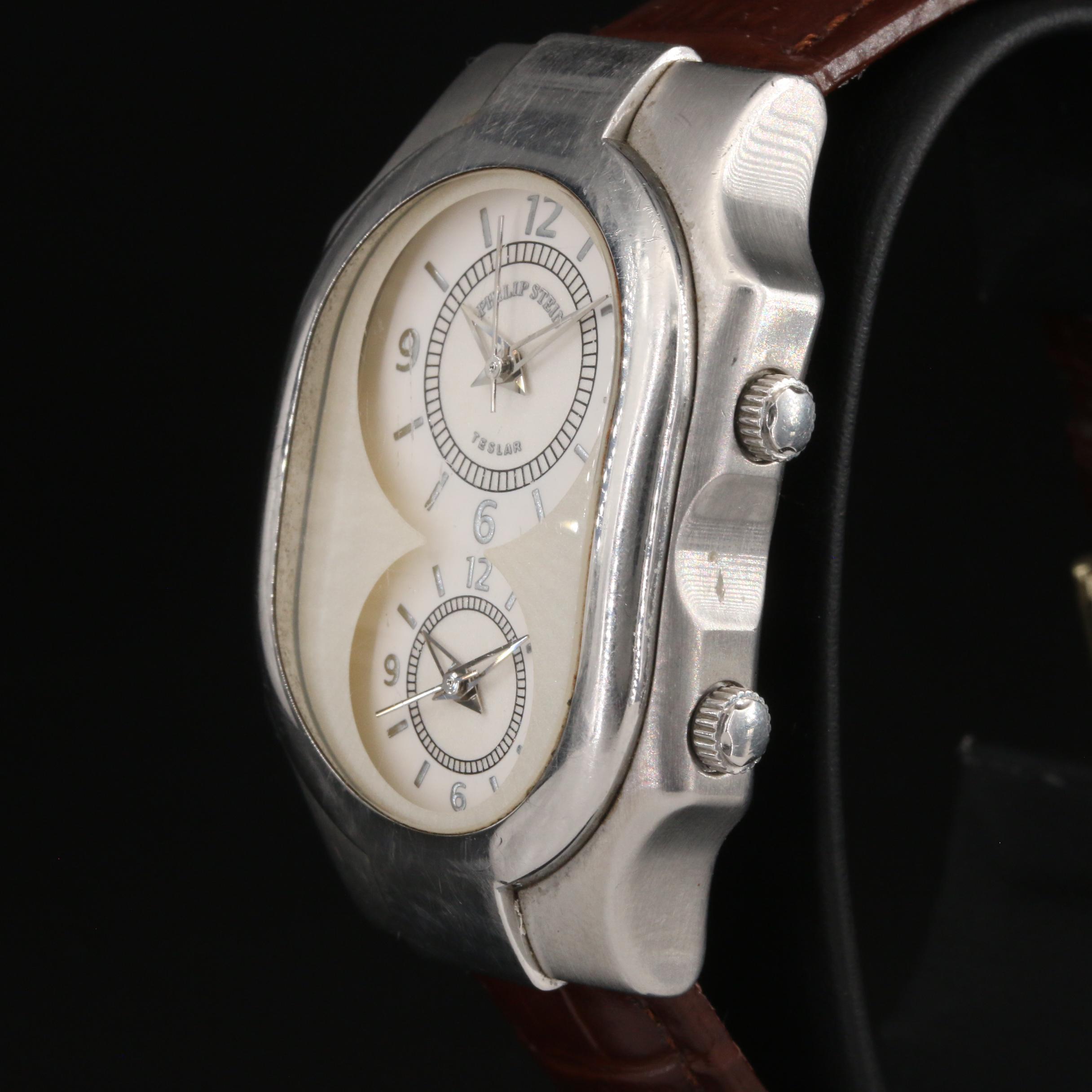 Philip Stein Teslar Dual Time Quantum Technology Watch