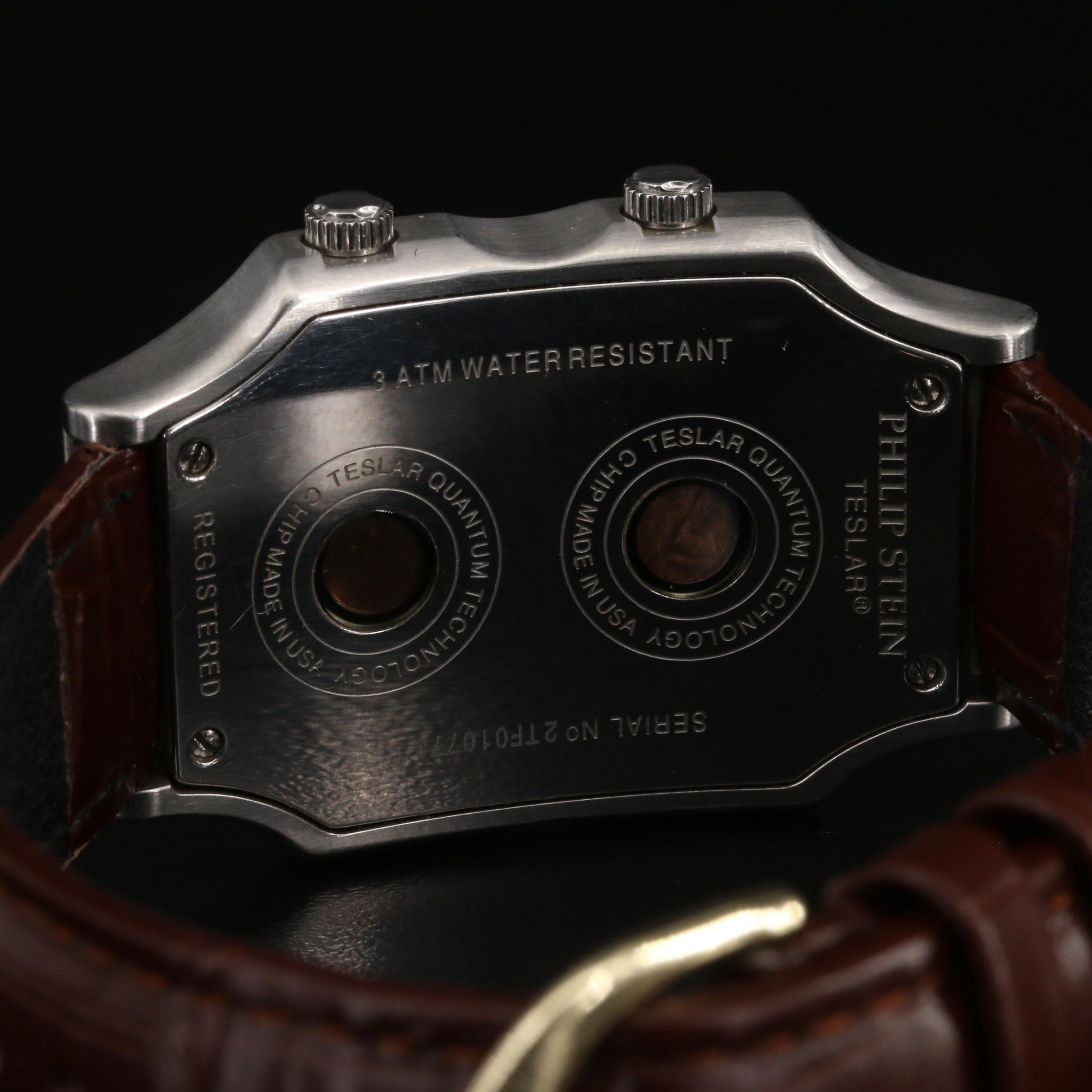 Philip Stein Teslar Dual Time Quantum Technology Watch