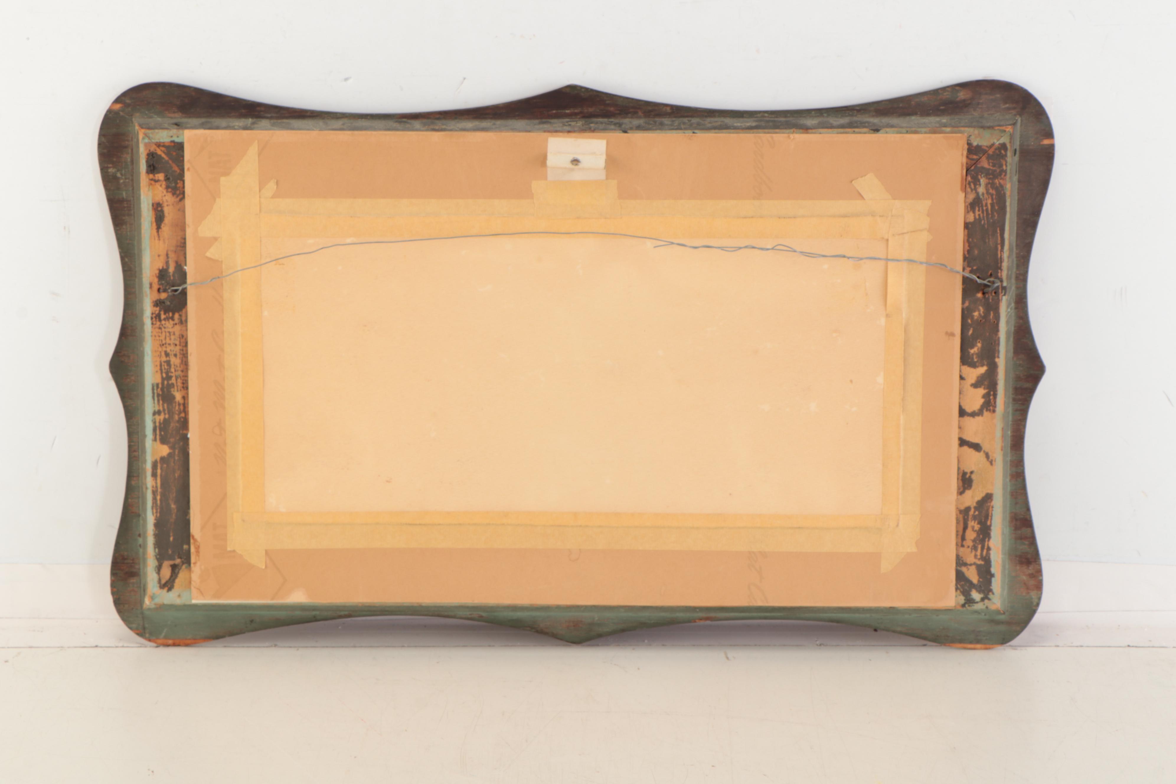 Mountain Landscape Watercolor Painting